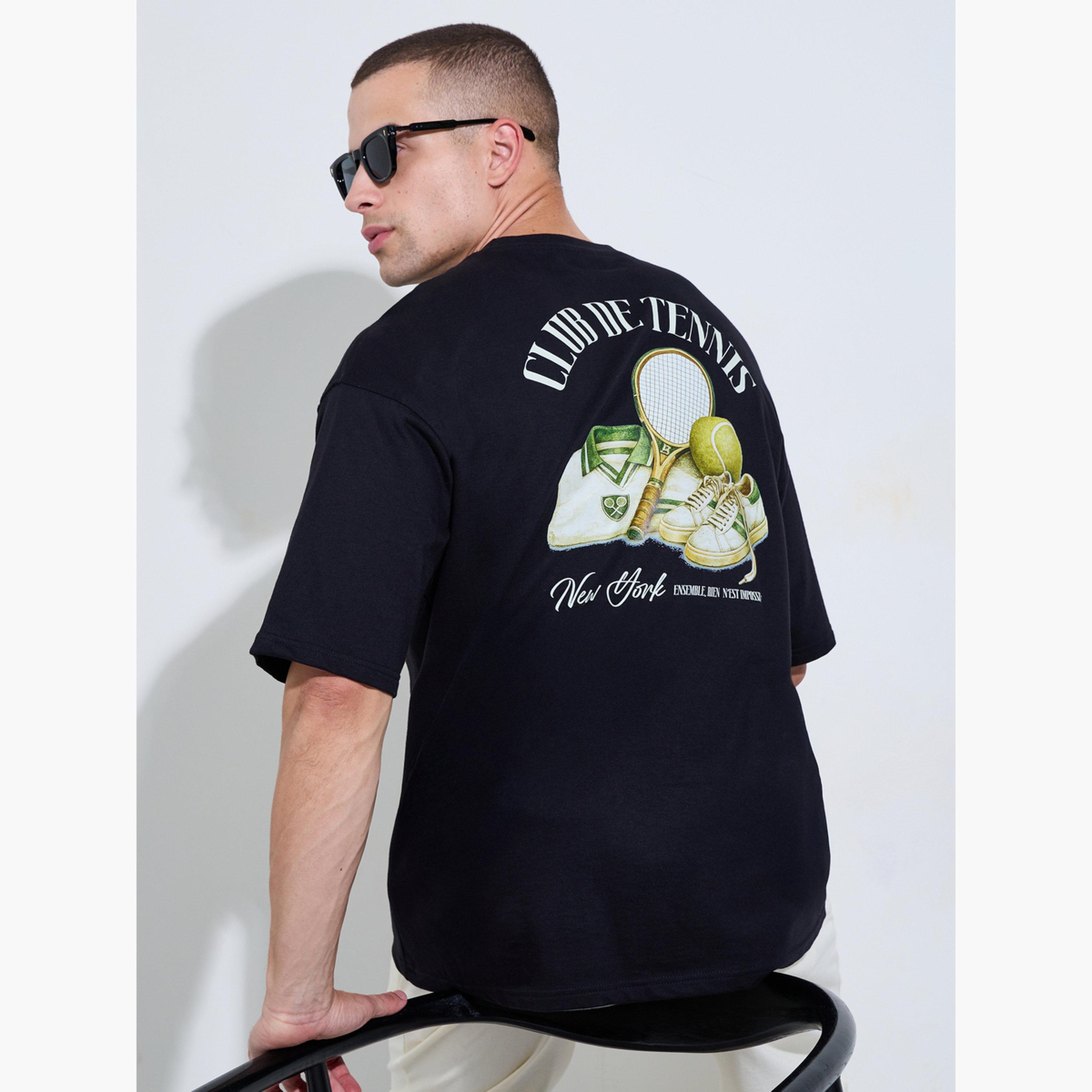 تيشيرت واسع بطبعة جرافيك للرجال-men-clothing-tshirtsandpolos-tshirts-image-3