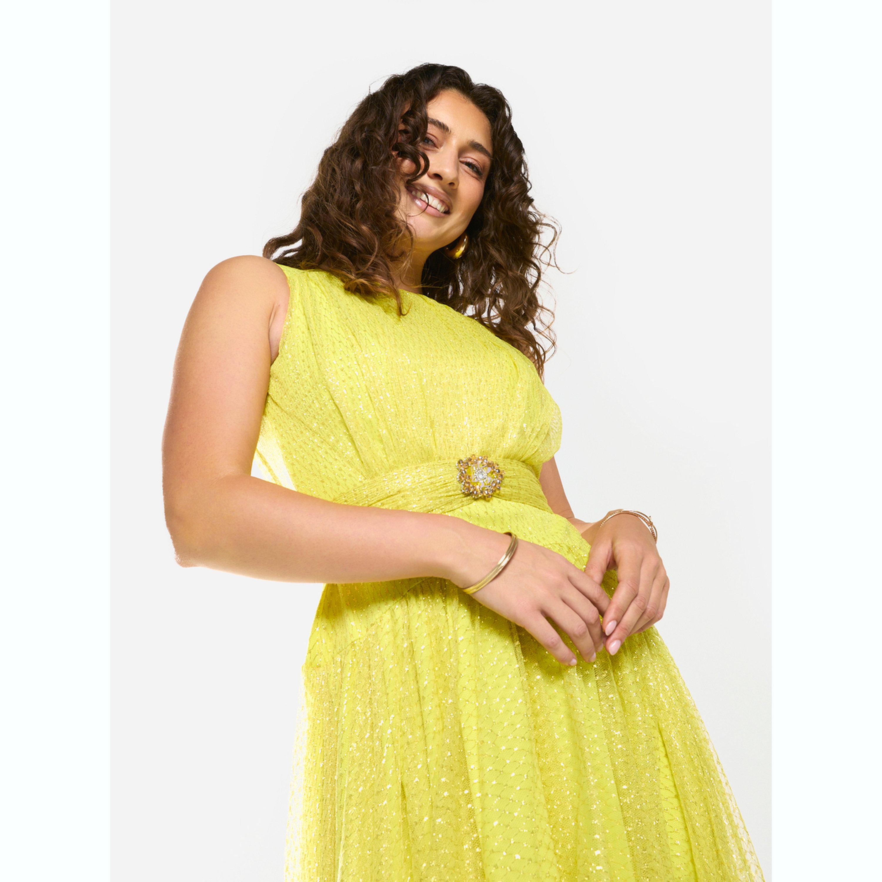 House of Moda X Styli Textured Mesh Overlay Gown Maxi Dress-women-clothing-dresses-image-5