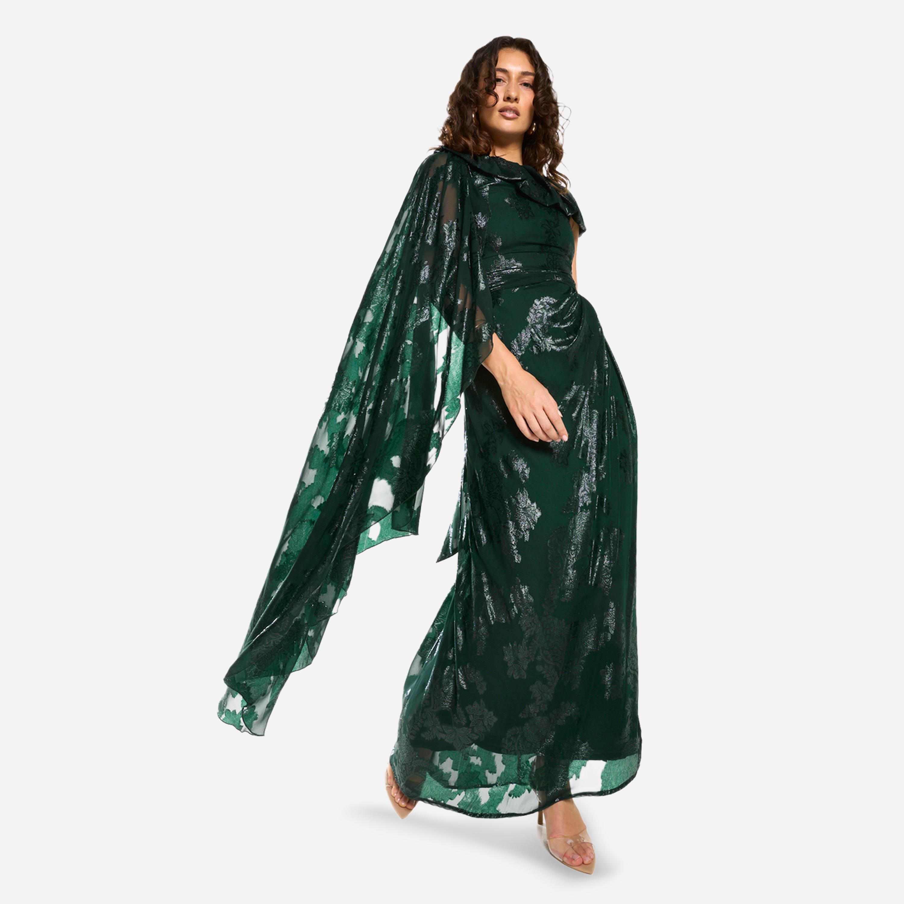 فستان طويل مُجسم بنمط منسدل وأكتاف مكشوفة-women-clothing-dresses-image-4