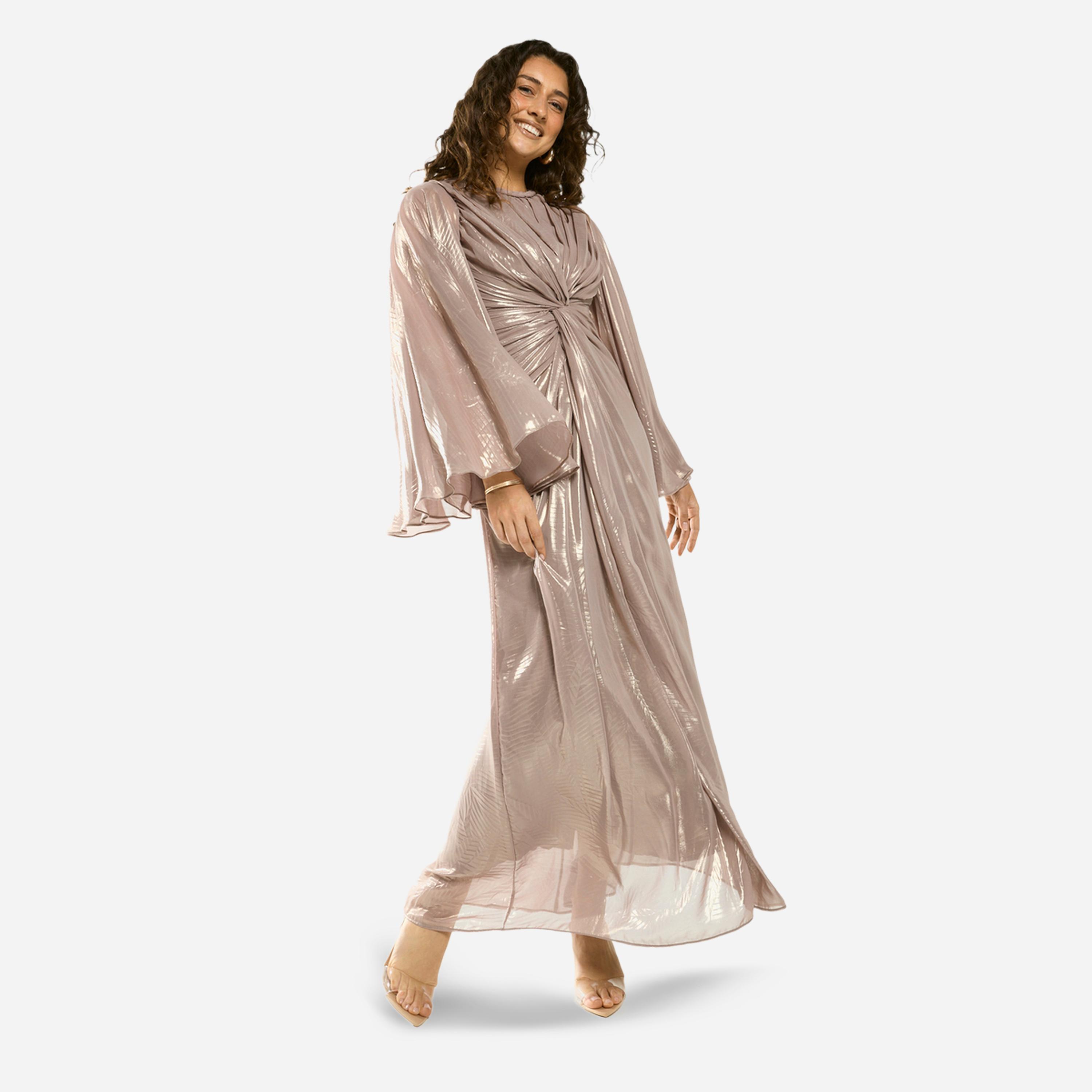 House of Moda X Styli Radiant Twist Drape Evening Maxi Dress-women-clothing-dresses-image-3