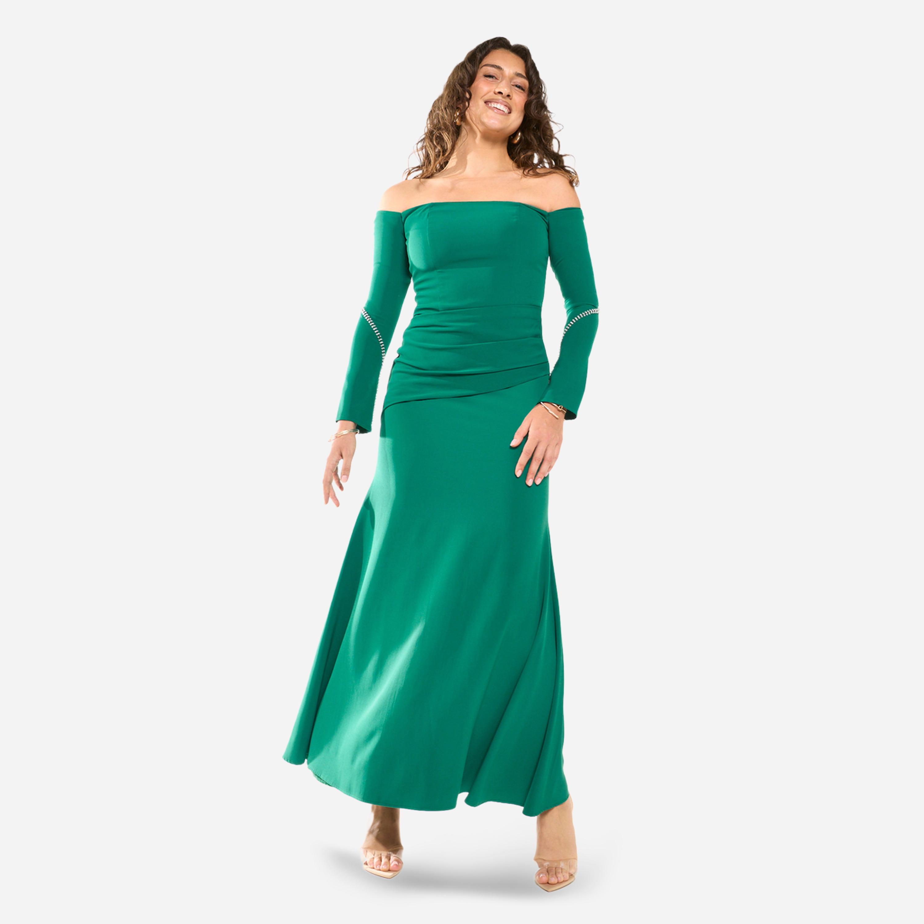 House of Moda X Styli Off-Shoulder Contour Maxi Dress-women-clothing-dresses-image-1