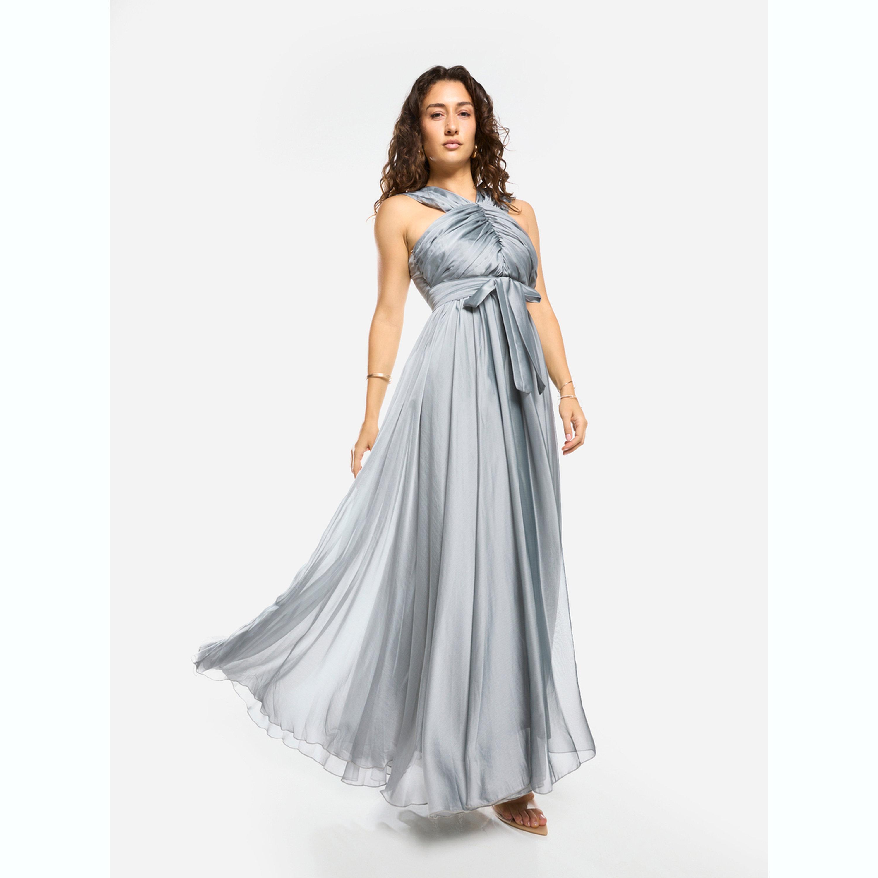 House of Moda X Styli Sculpted Bodice Full Flare Maxi Dress-women-clothing-dresses-image-1