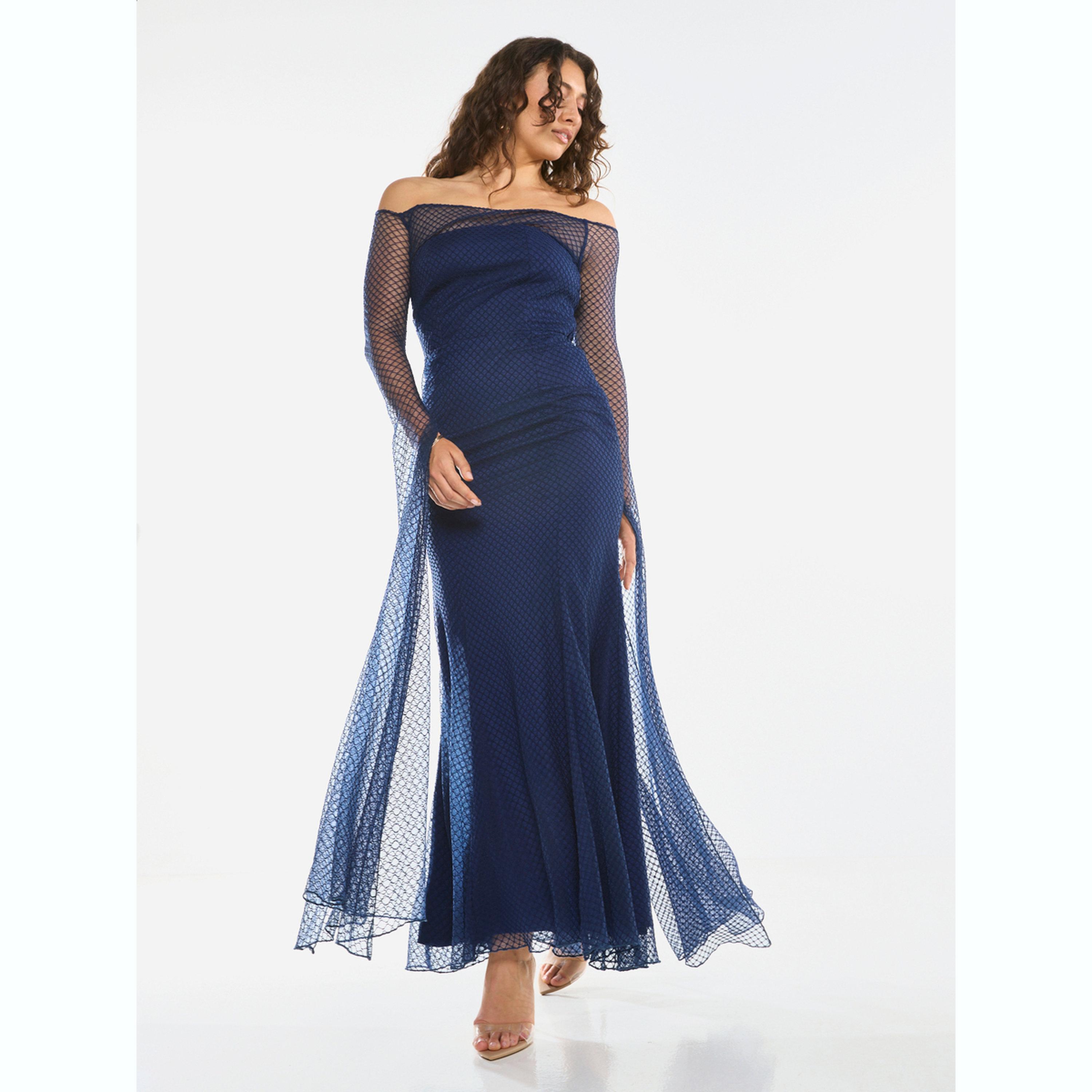 House of Moda X Styli Sheer Overlay Off-Shoulder Maxi Dress-women-clothing-dresses-image-4