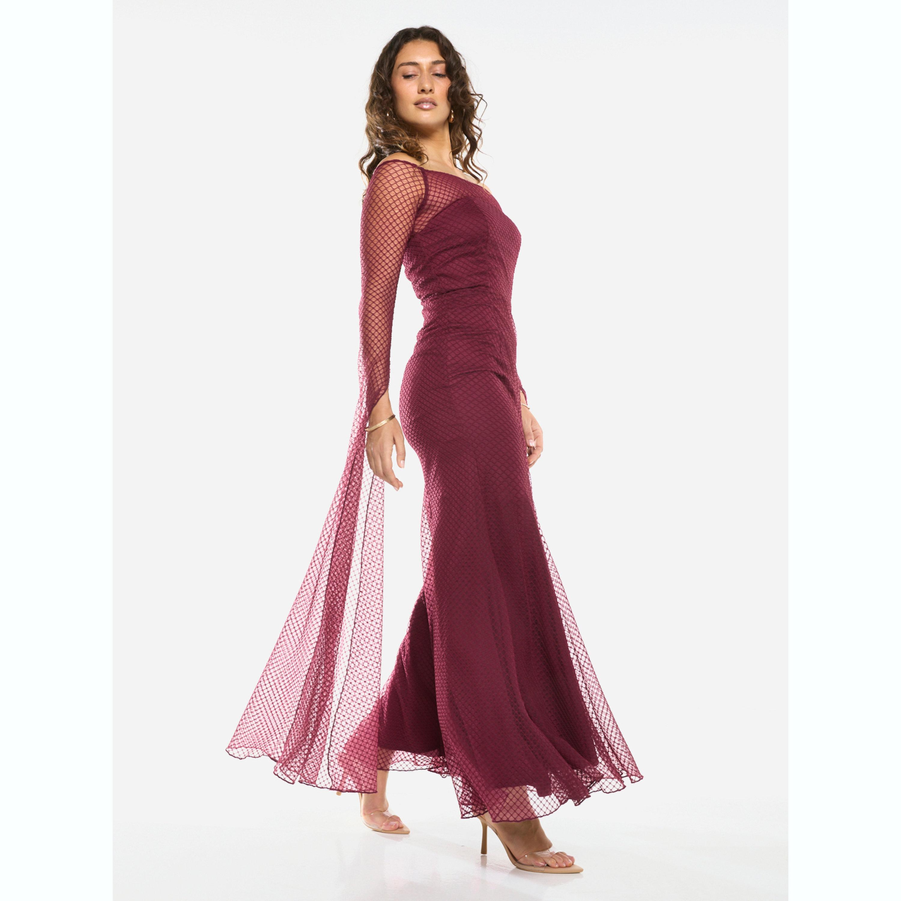 House of Moda X Styli Sheer Overlay Off-Shoulder Maxi Dress-women-clothing-dresses-image-4