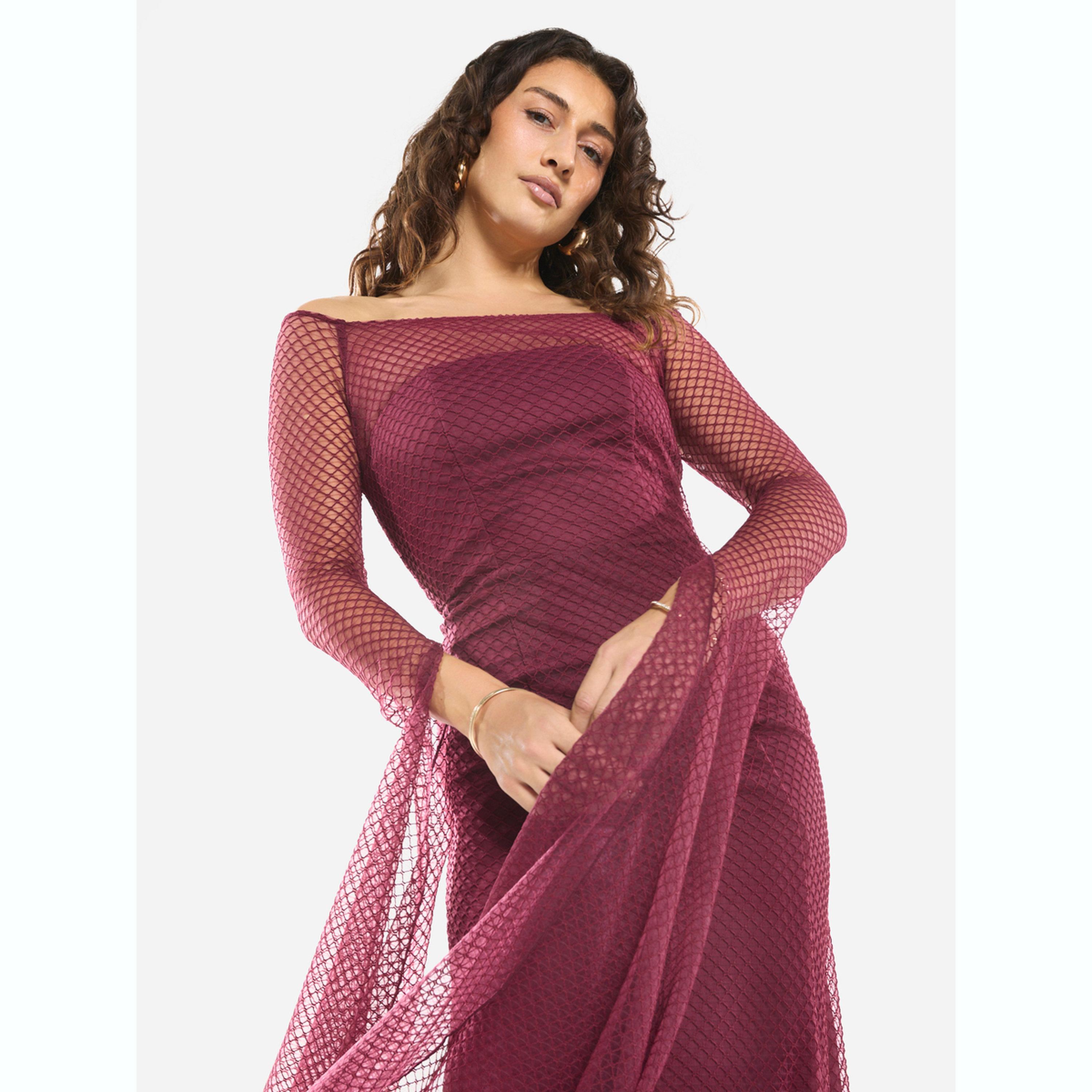 House of Moda X Styli Sheer Overlay Off-Shoulder Maxi Dress-women-clothing-dresses-image-6