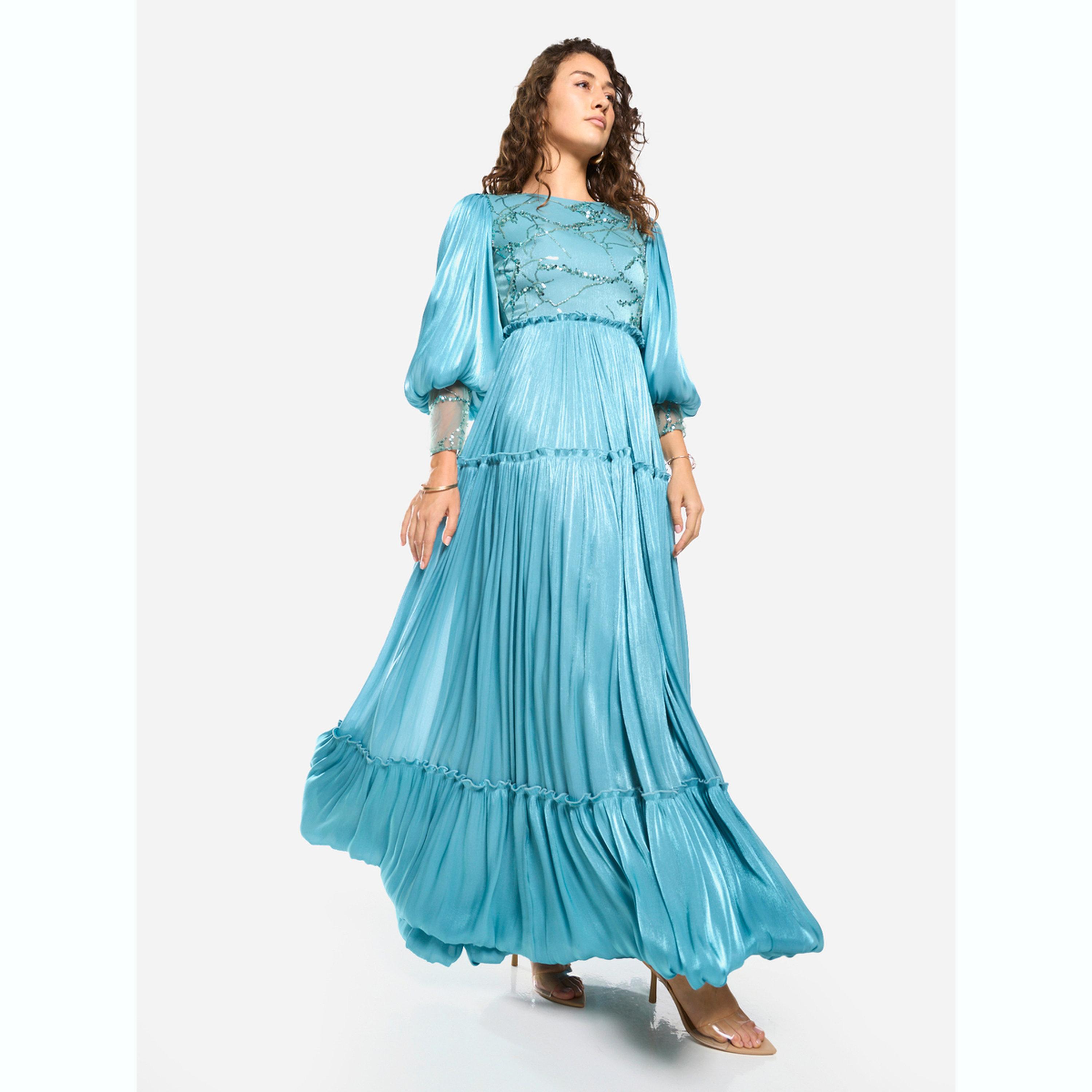 House of Moda X Styli Embellished Tiered Maxi Dress-women-clothing-dresses-image-1