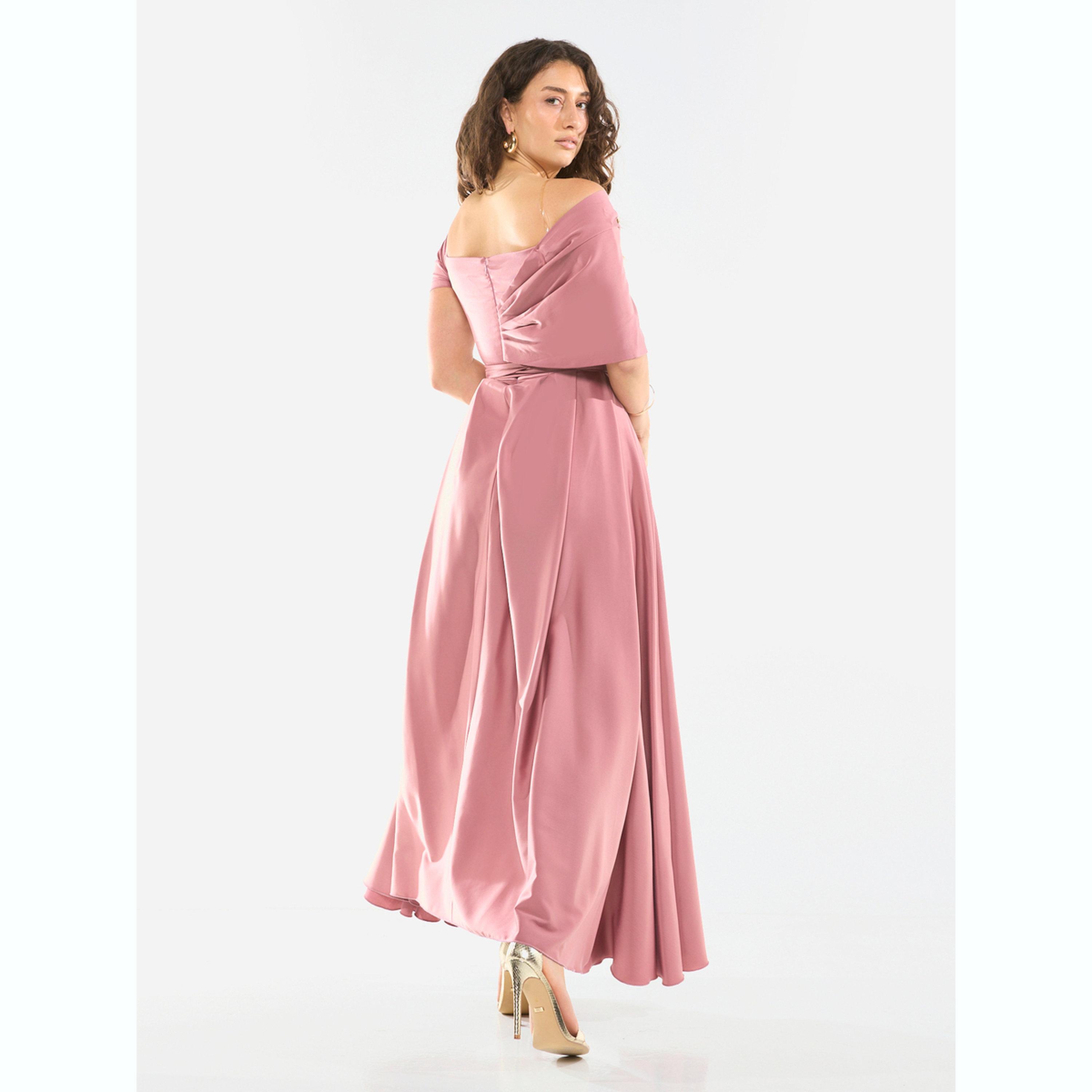 فستان طويل واسع مزين بفيونكة-women-clothing-dresses-image-6