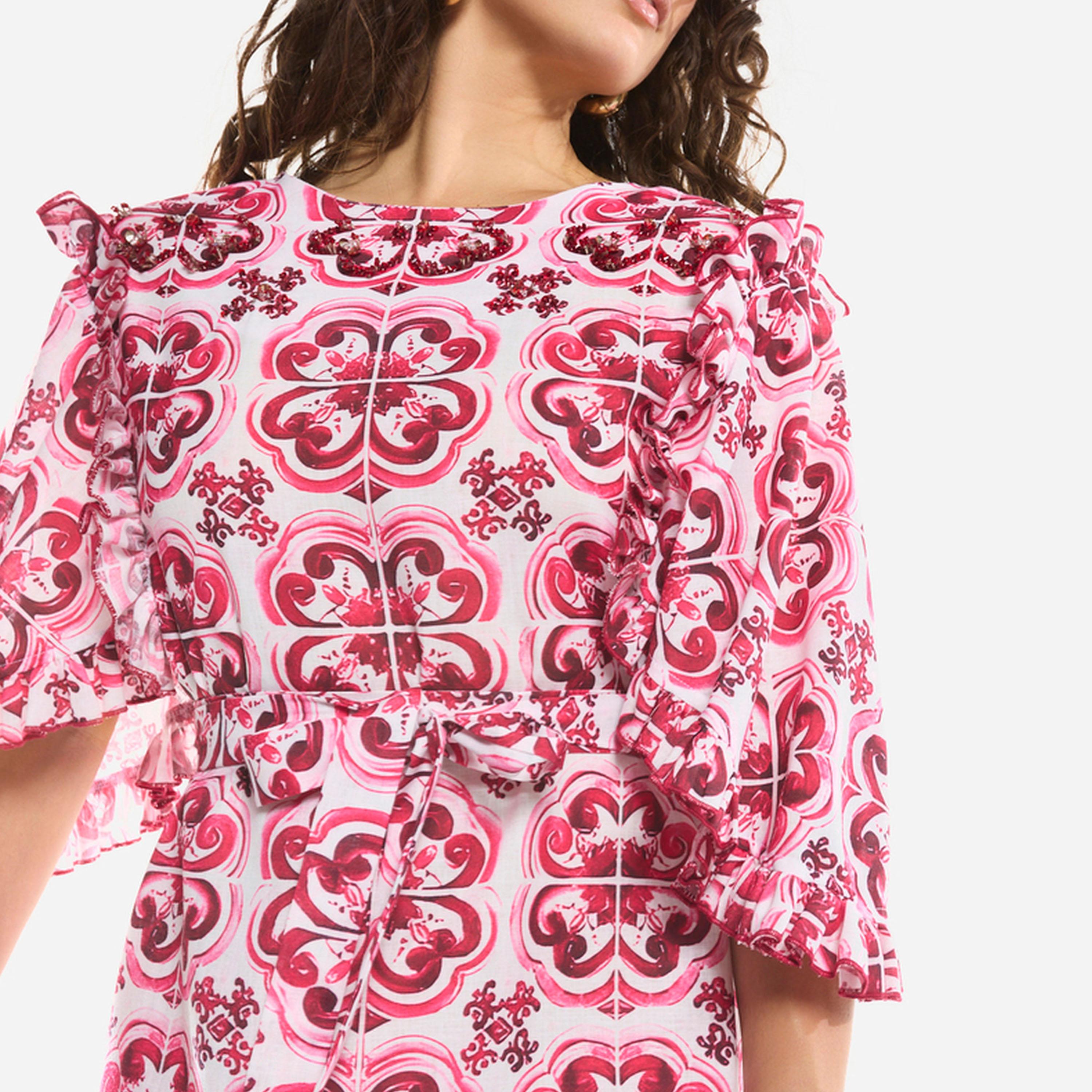 فستان طويل بطبعة أورنيت وقصة مستقيمة-women-clothing-dresses-image-6