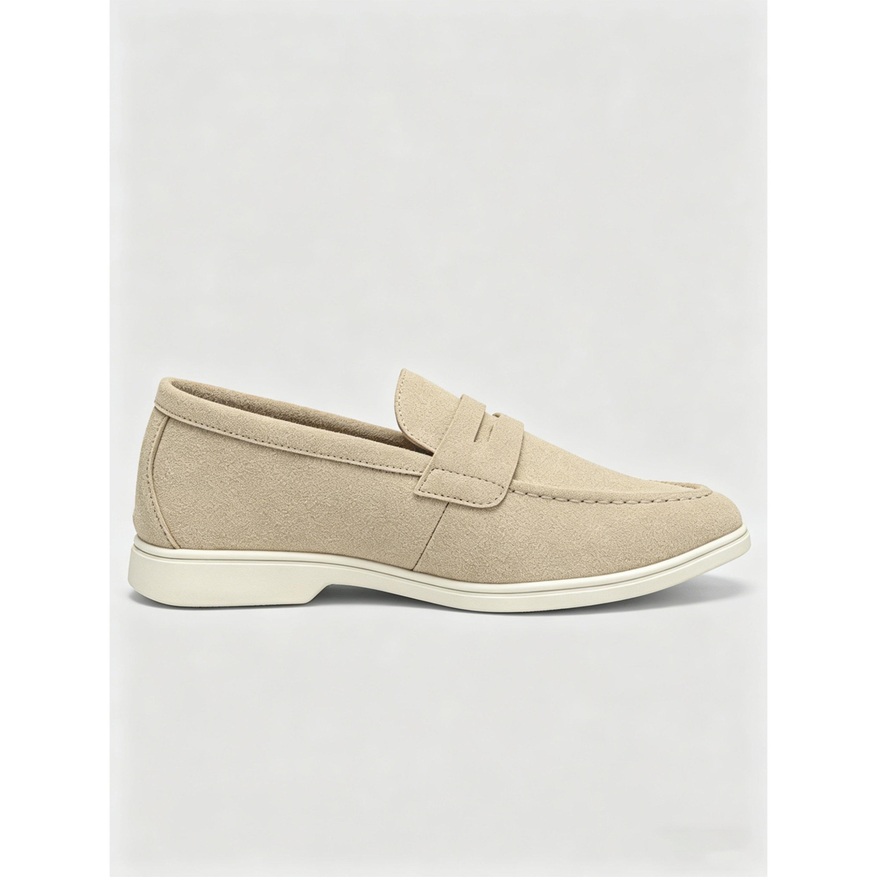 حذاء لوفرز كاجوال رجالي - كريمي-men-shoes-loafersandmoccasins-image-3