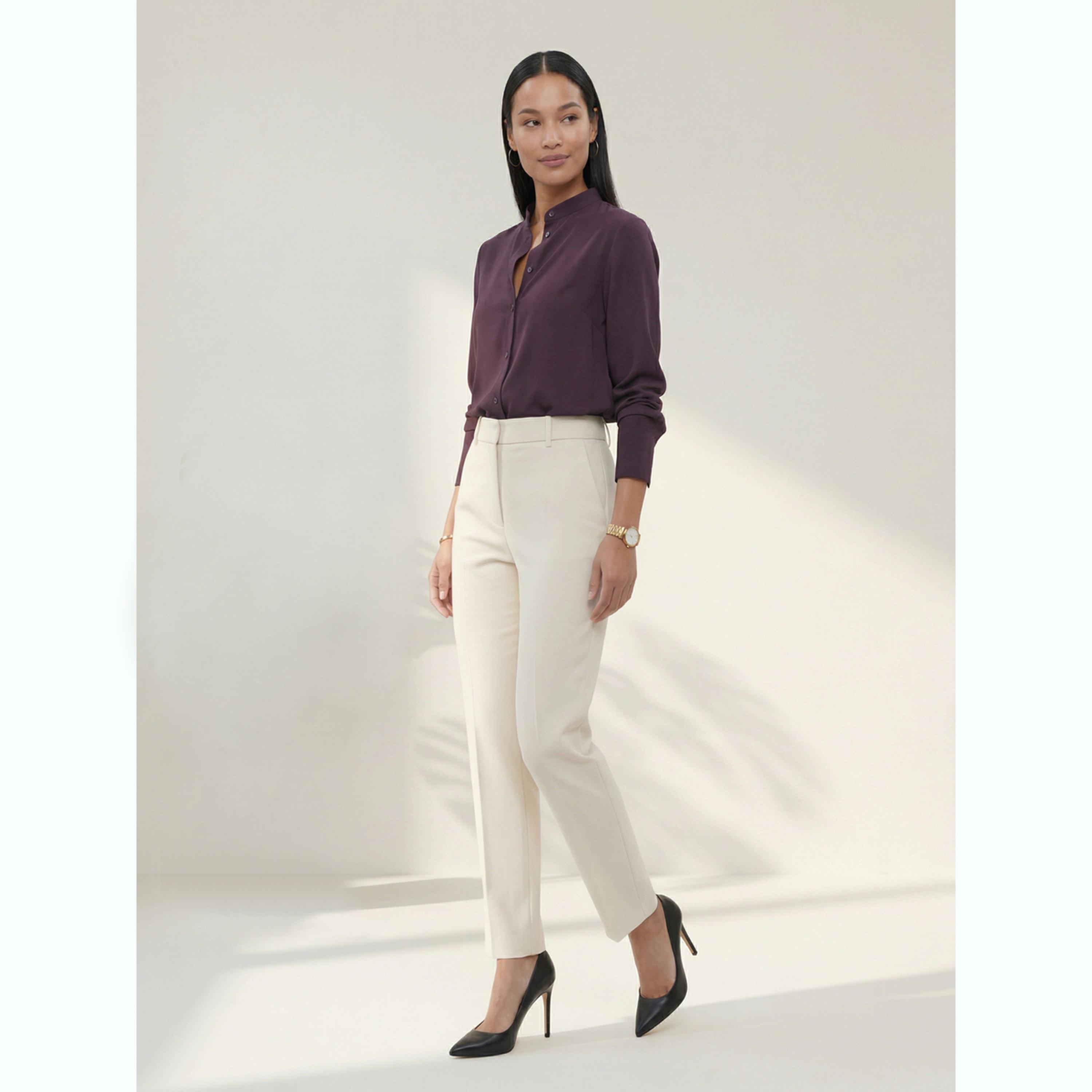Mish X Styli Purple Solid Regular Fit Shirt-women-clothing-shirtsandblouses-shirts-image-4