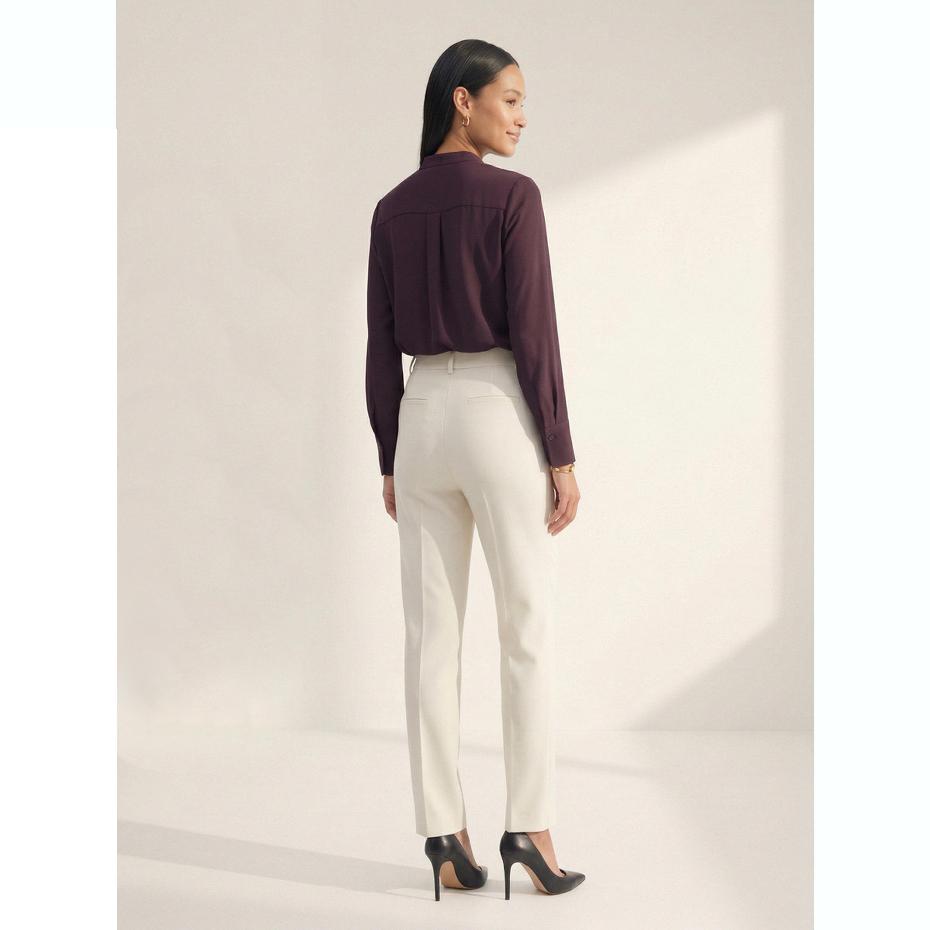 Mish X Styli Purple Solid Regular Fit Shirt-women-clothing-shirtsandblouses-shirts-image-5