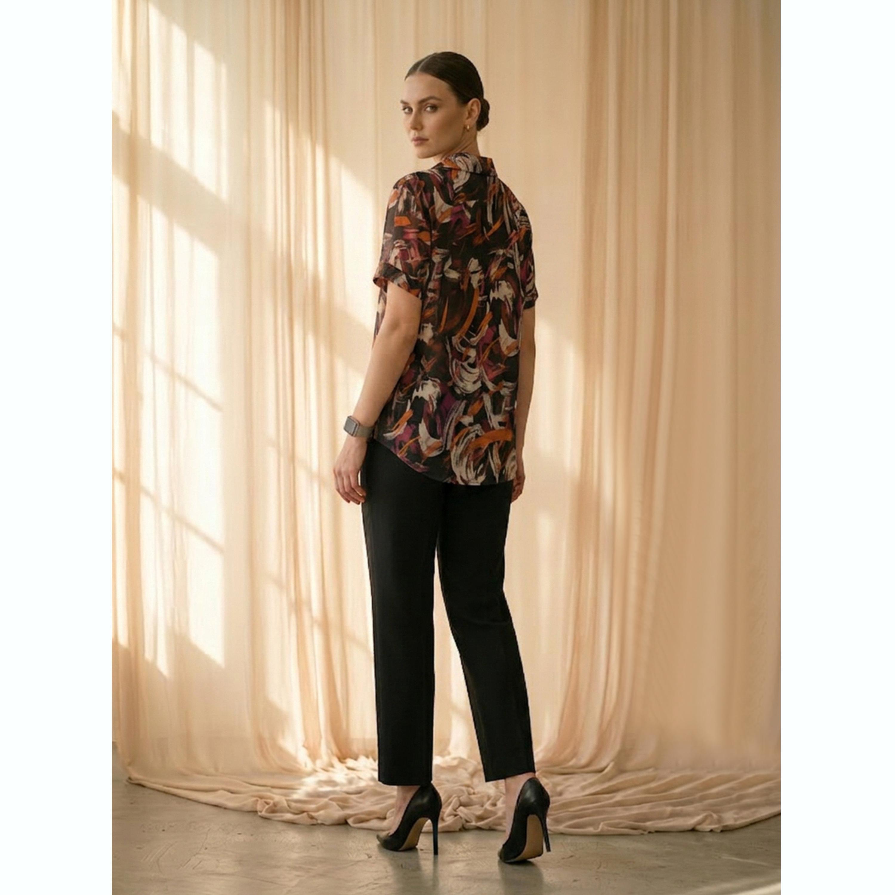 Mish X Styli Black All Over Print Shirt-women-clothing-shirtsandblouses-shirts-image-5