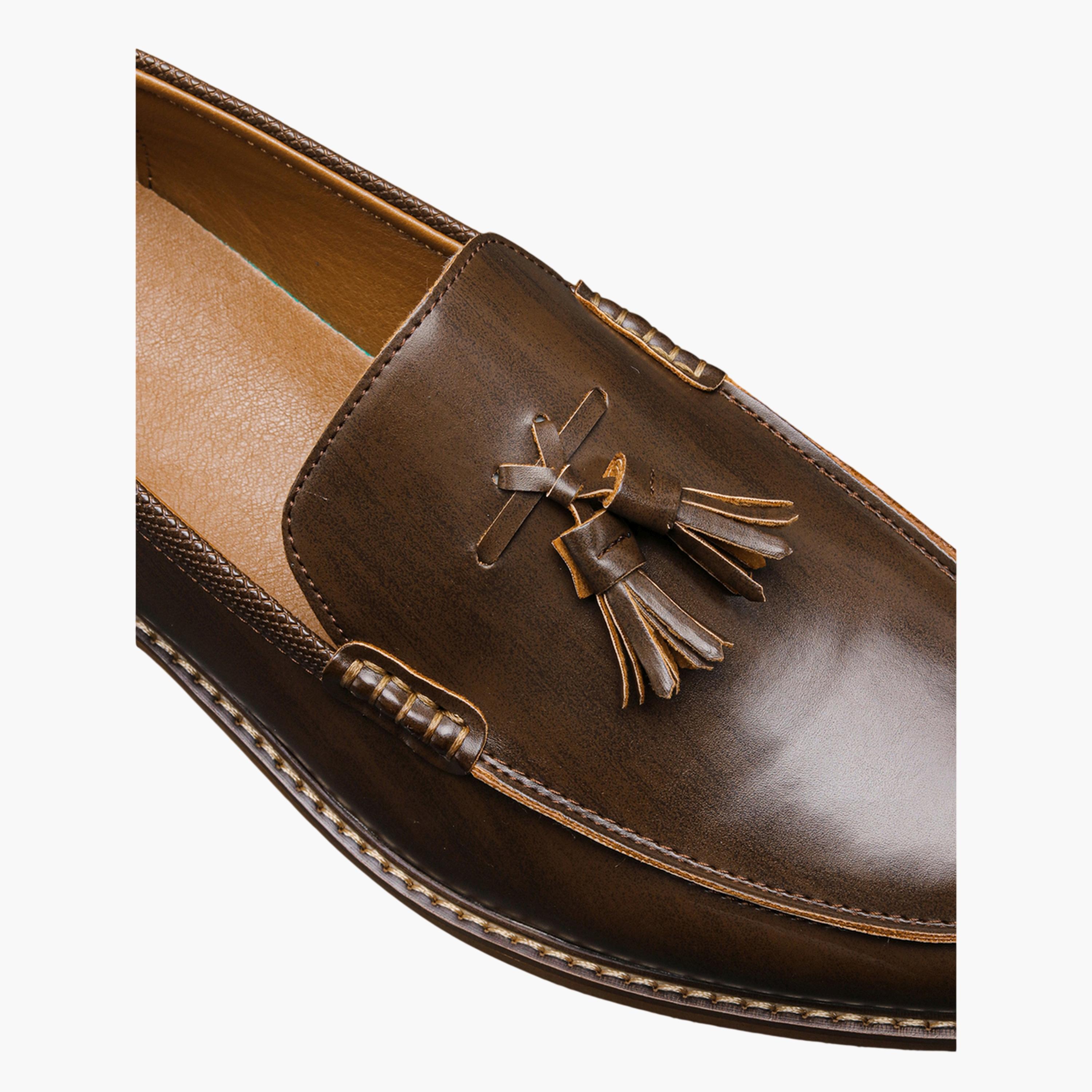 حذاء لوفرز بشرابات رجالي - بني كافيه-men-shoes-loafersandmoccasins-image-4