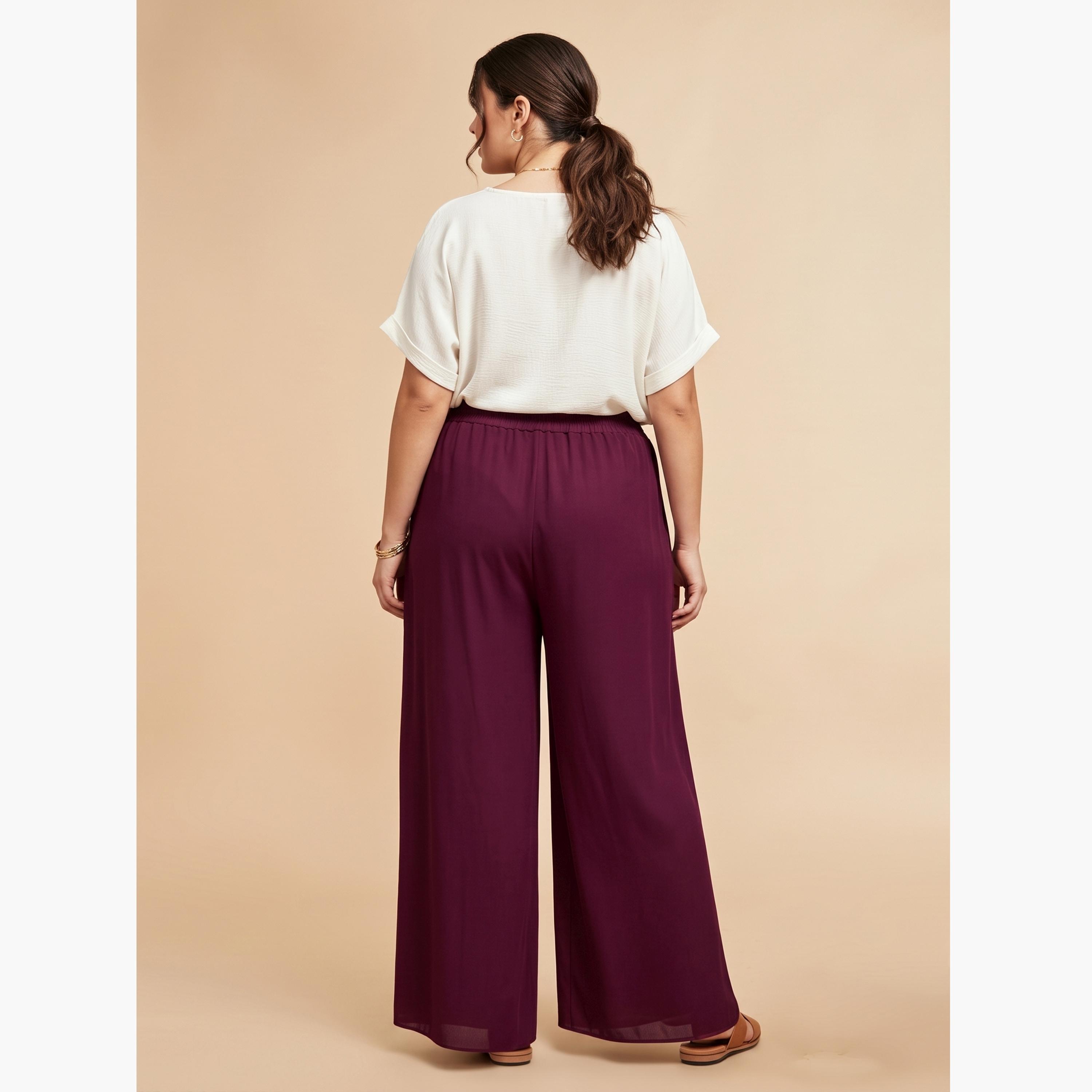 بنطال بالازو بأرجل واسعة بمقاس كبير-women-clothing-plussize-joggers-image-5