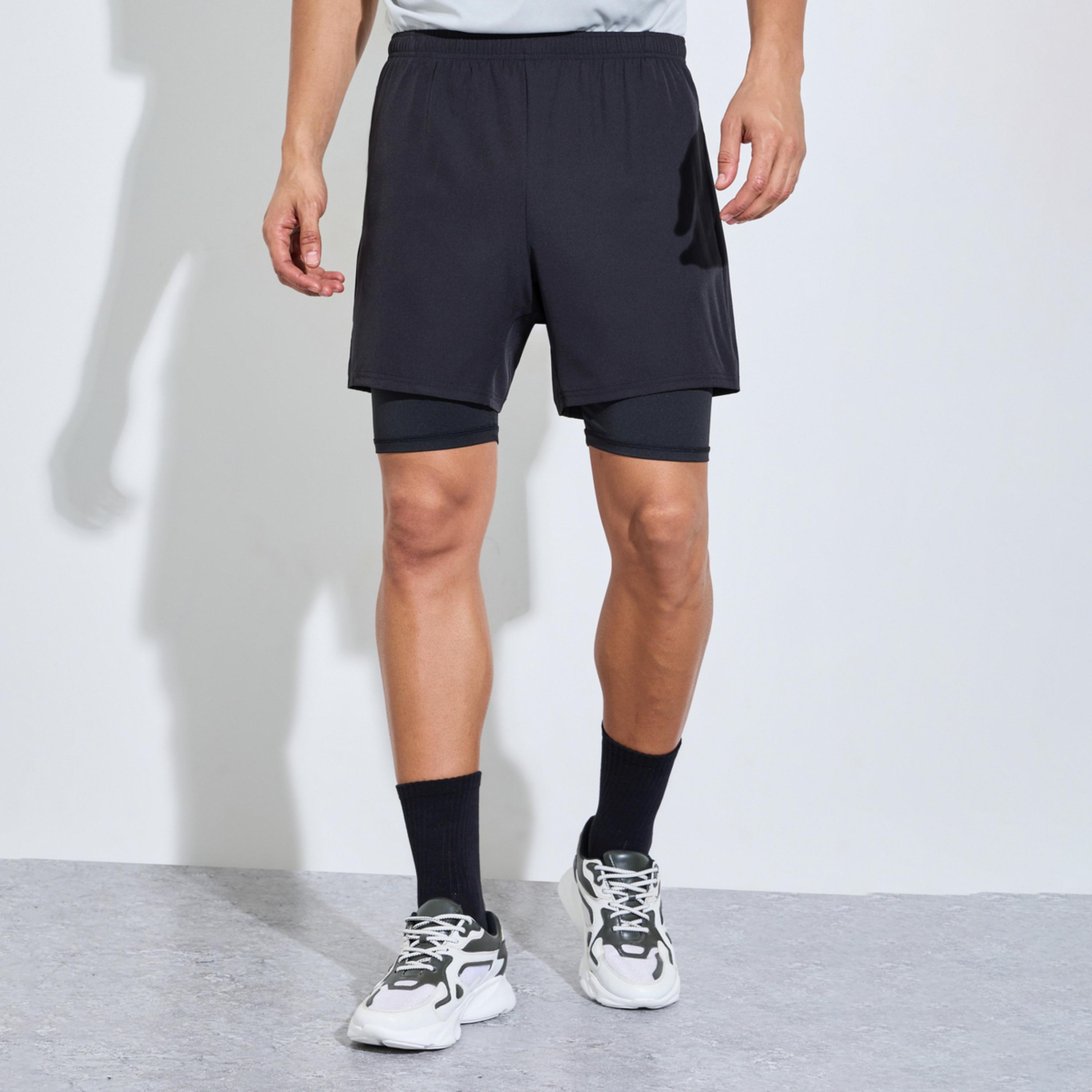 شورت للجري 2 في 1 للرجال-men-clothing-sportswearandactivewear-bottoms-image-1