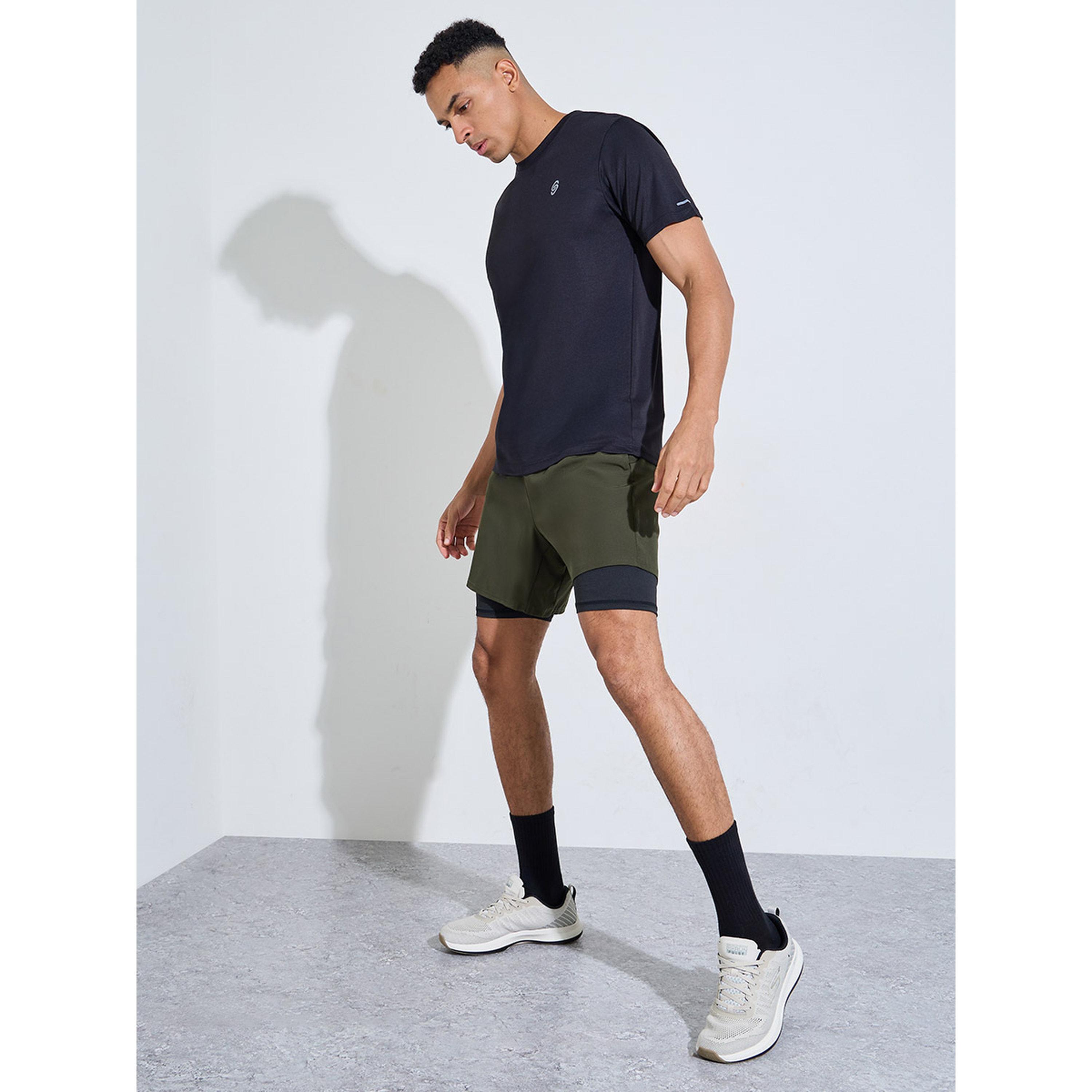 شورت للجري 2 في 1 للرجال-men-clothing-sportswearandactivewear-bottoms-image-2