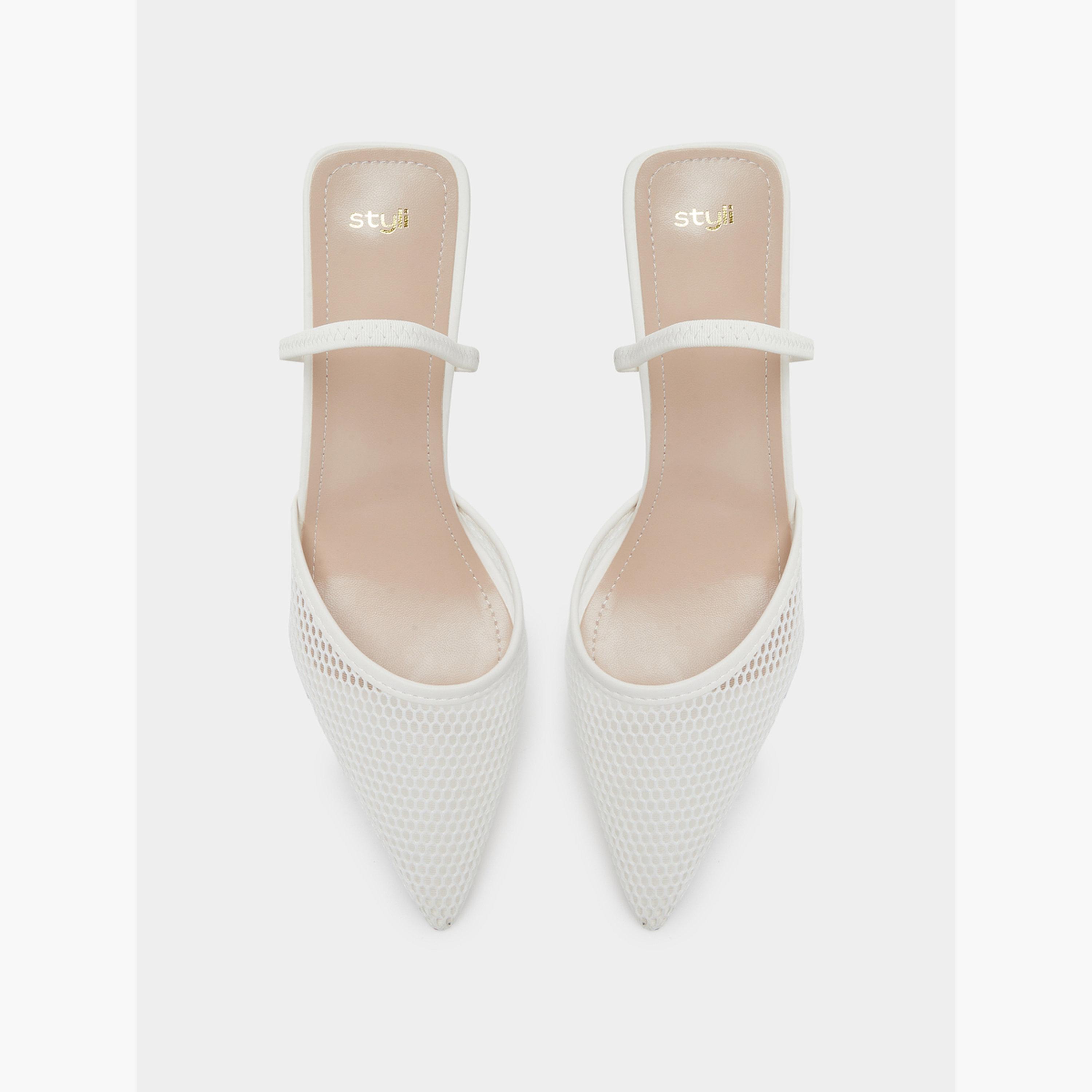 حذاء بكعب ستيليتو ومقدمة مدببة مع تفاصيل شبكية-women-shoes-heels-image-4