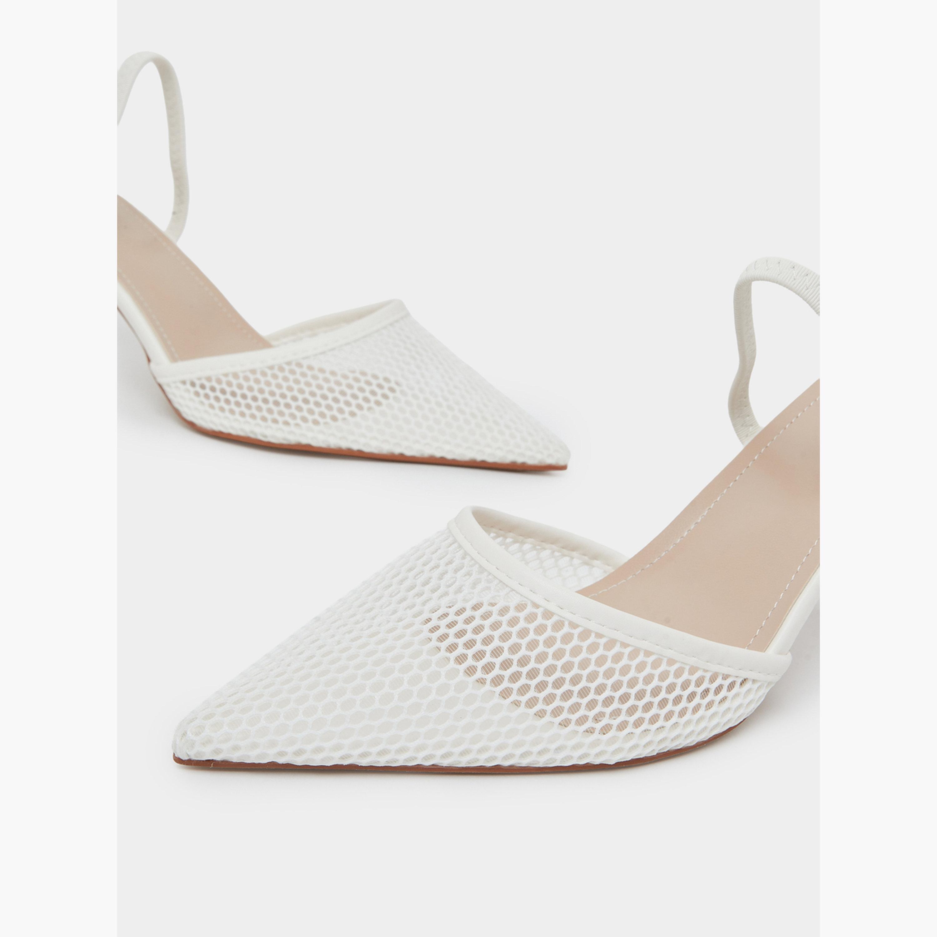 حذاء بكعب ستيليتو ومقدمة مدببة مع تفاصيل شبكية-women-shoes-heels-image-5