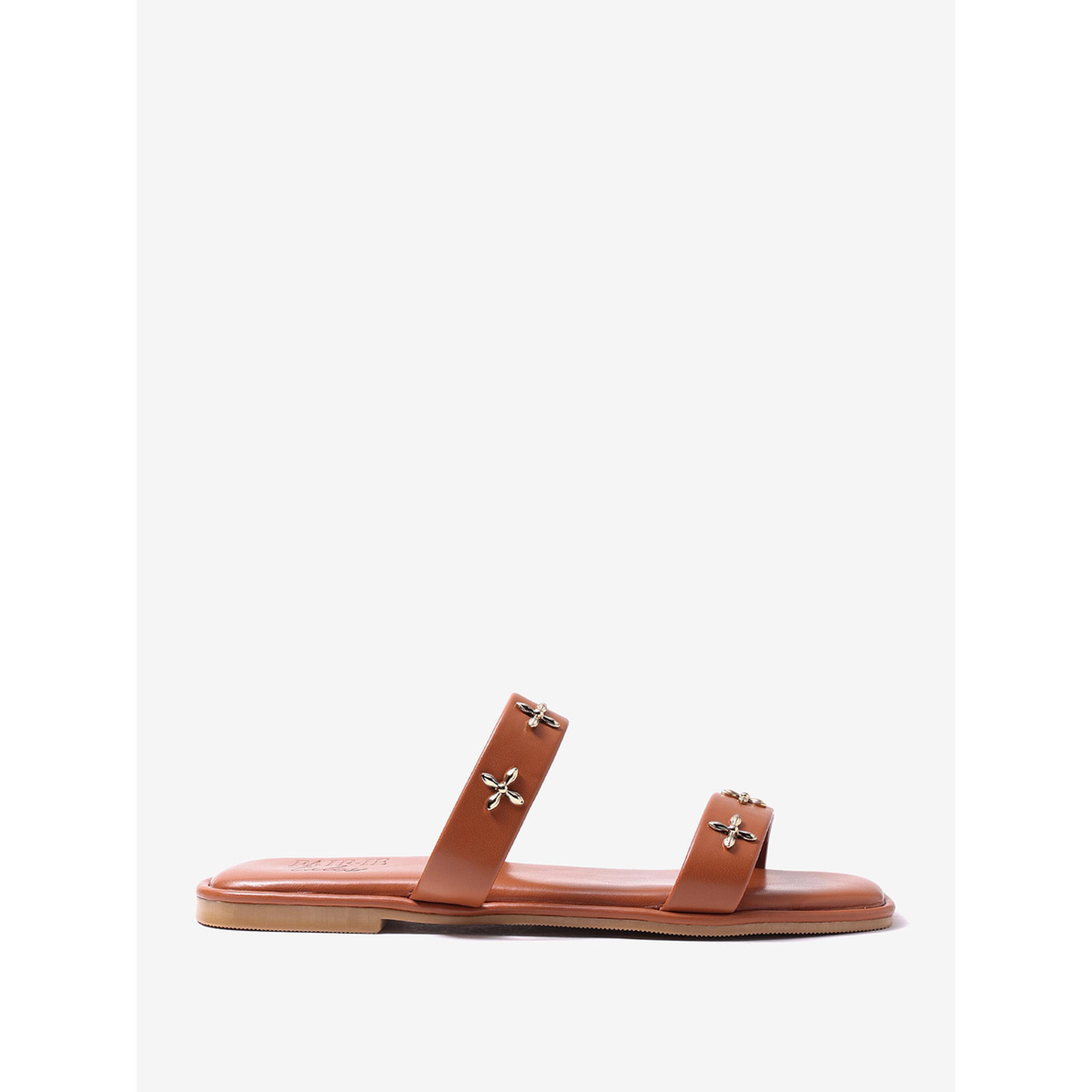 صندل بسيرين وزينة معدنية-women-shoes-sandals-flats-image-3