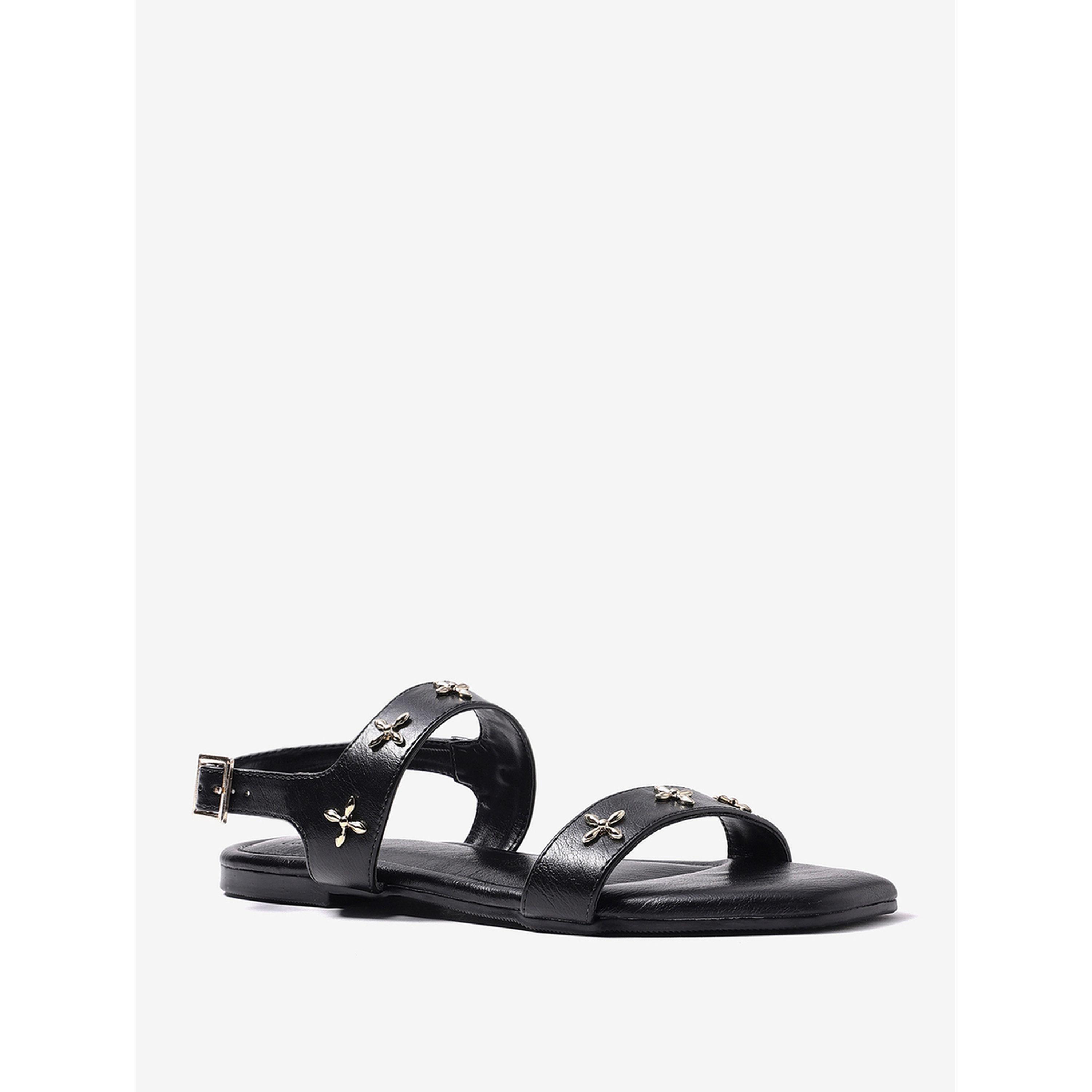 صندل بسيرين وزينة معدنية-women-shoes-sandals-flats-image-5