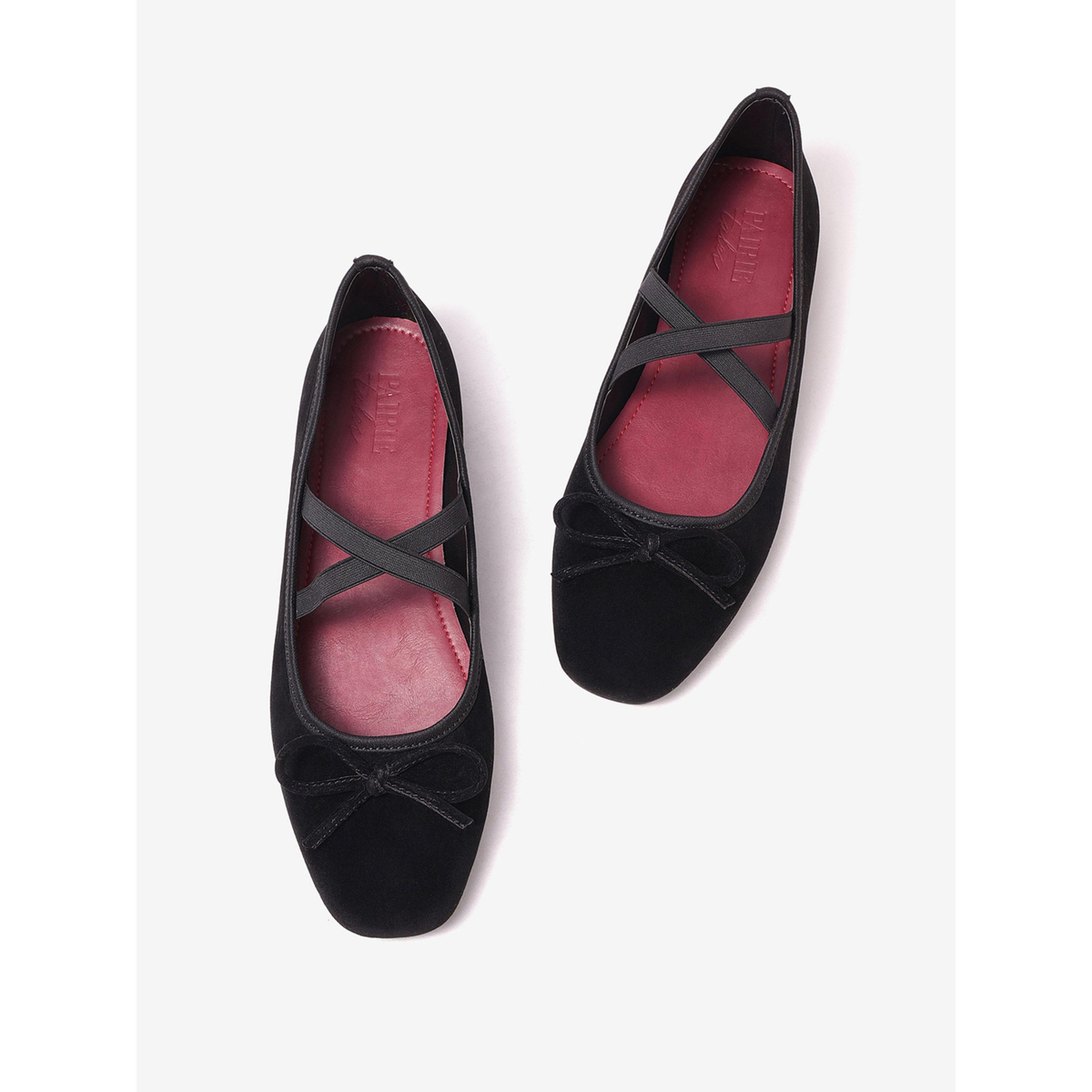 حذاء ماري جين مخمل-women-shoes-ballerinas-image-4