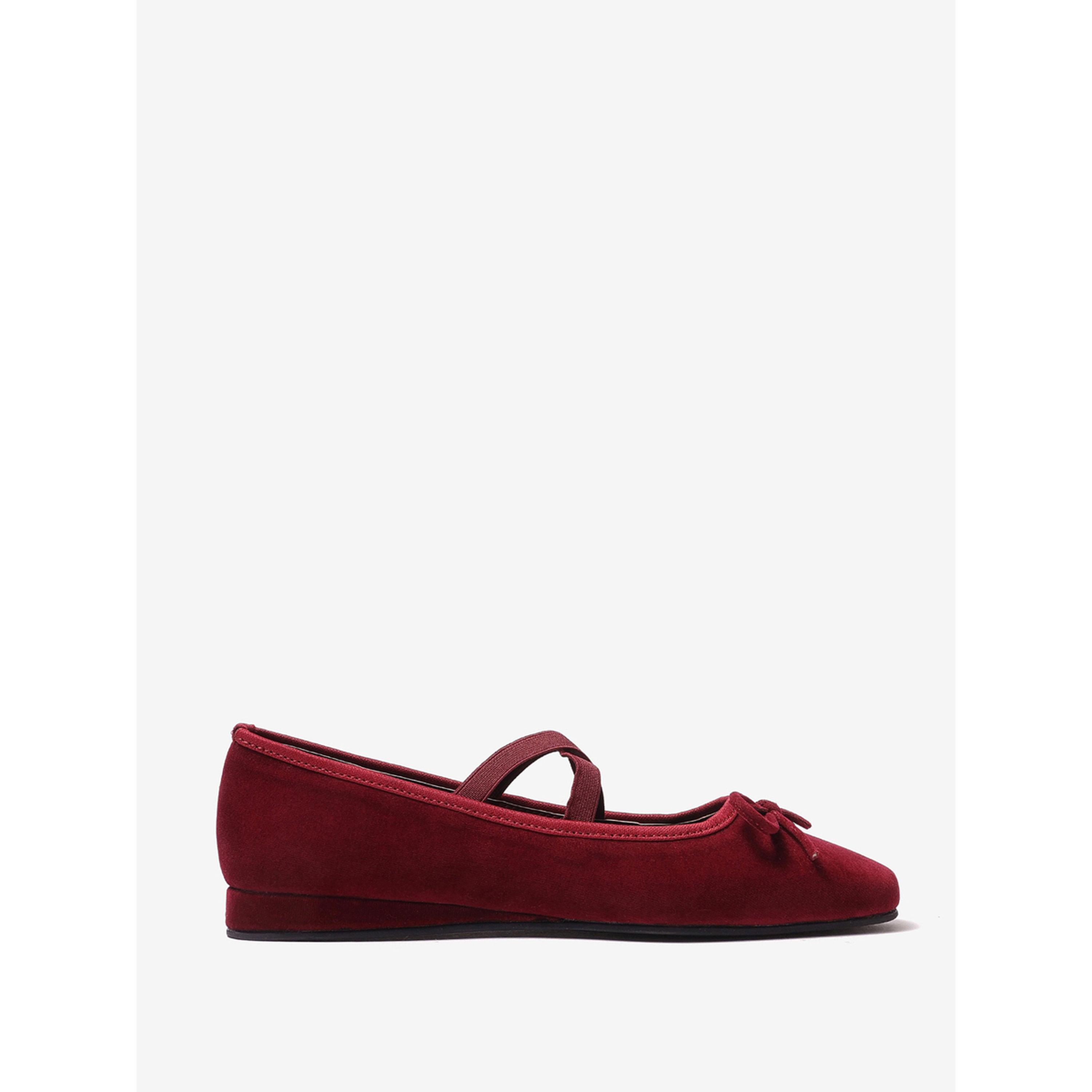 حذاء ماري جين مخمل-women-shoes-ballerinas-image-3