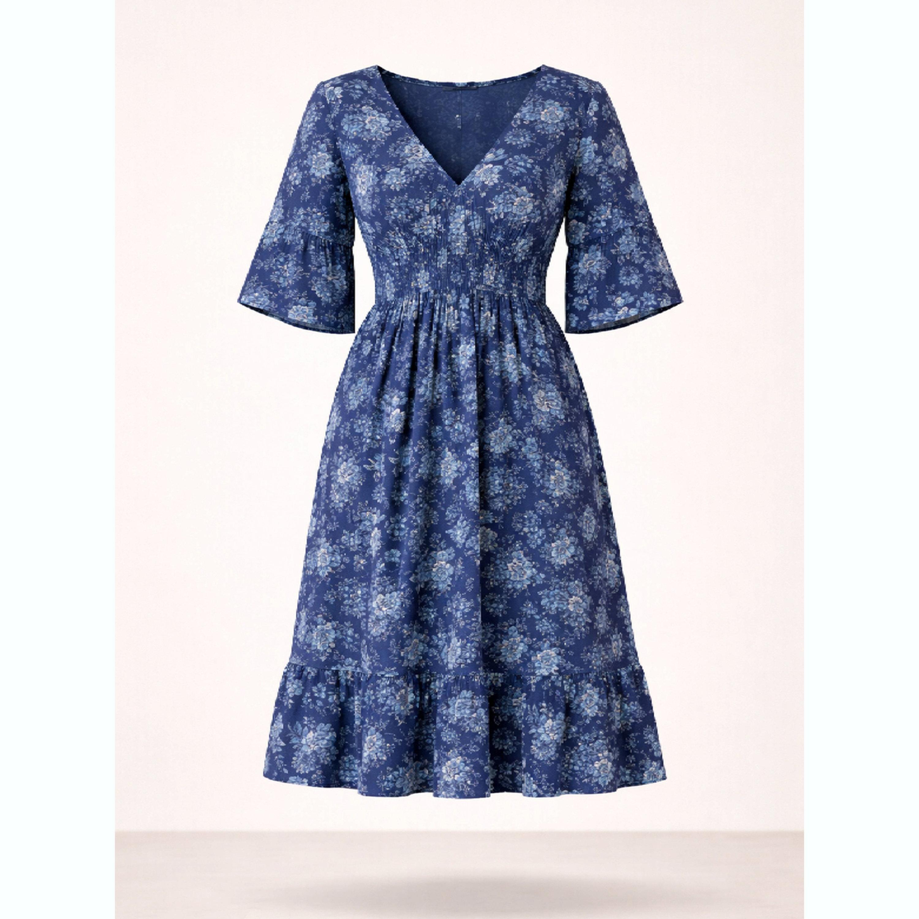 فستان ميدي مطبوع-women-clothing-dresses-image-4