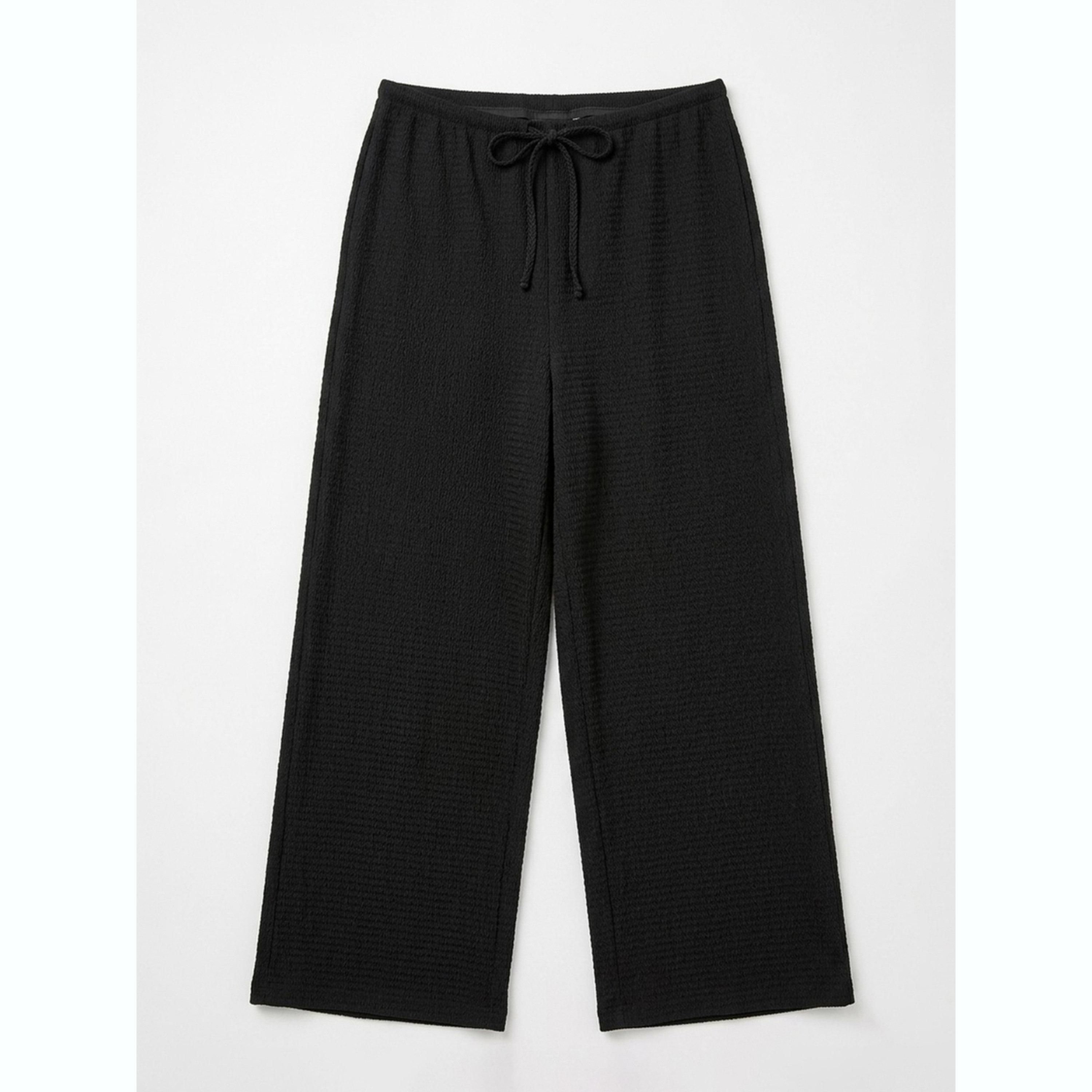بنطال بأرجل واسعة وجيب جانبي-women-clothing-bottoms-joggers-image-6