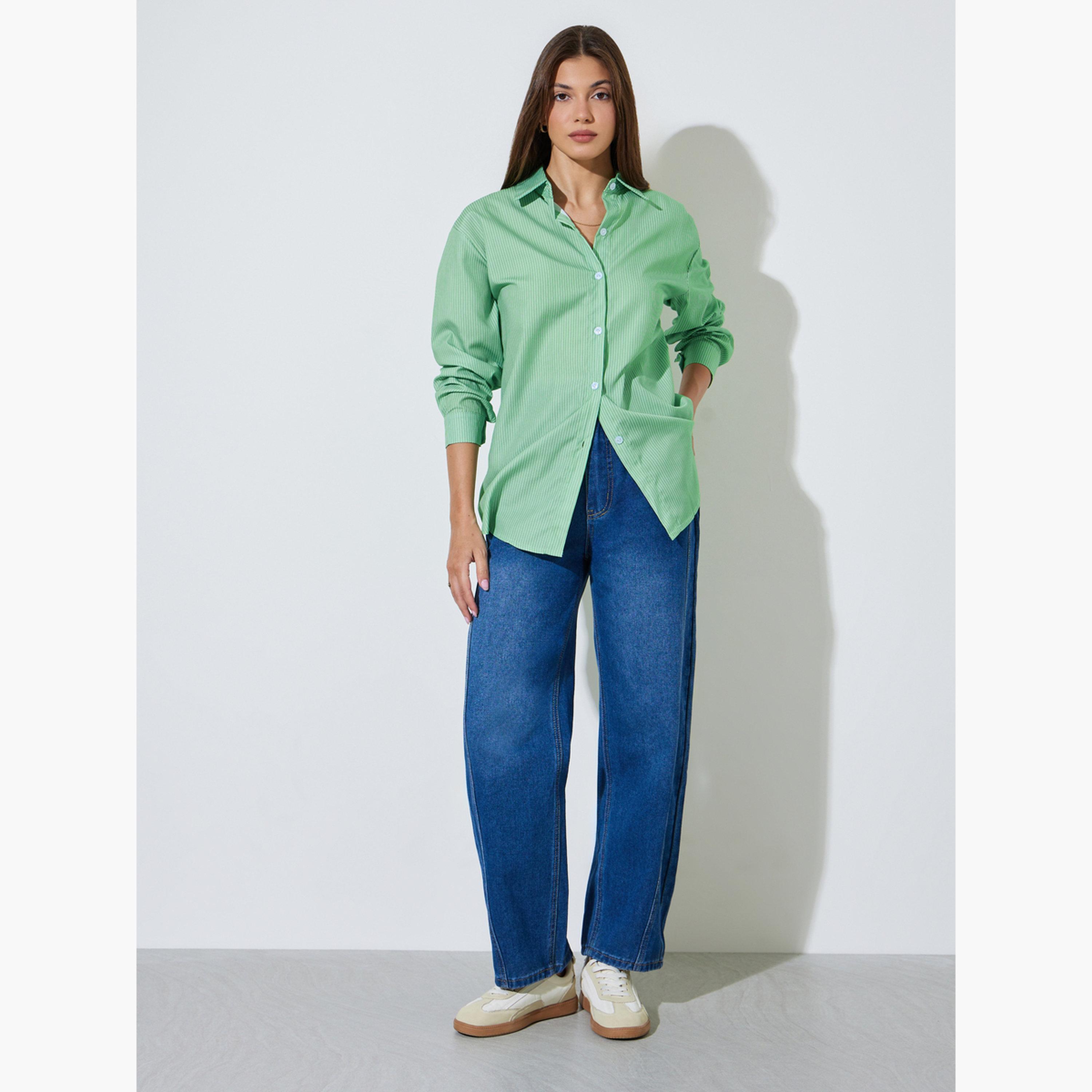 قميص طويل ومخطط-women-clothing-shirtsandblouses-shirts-image-2