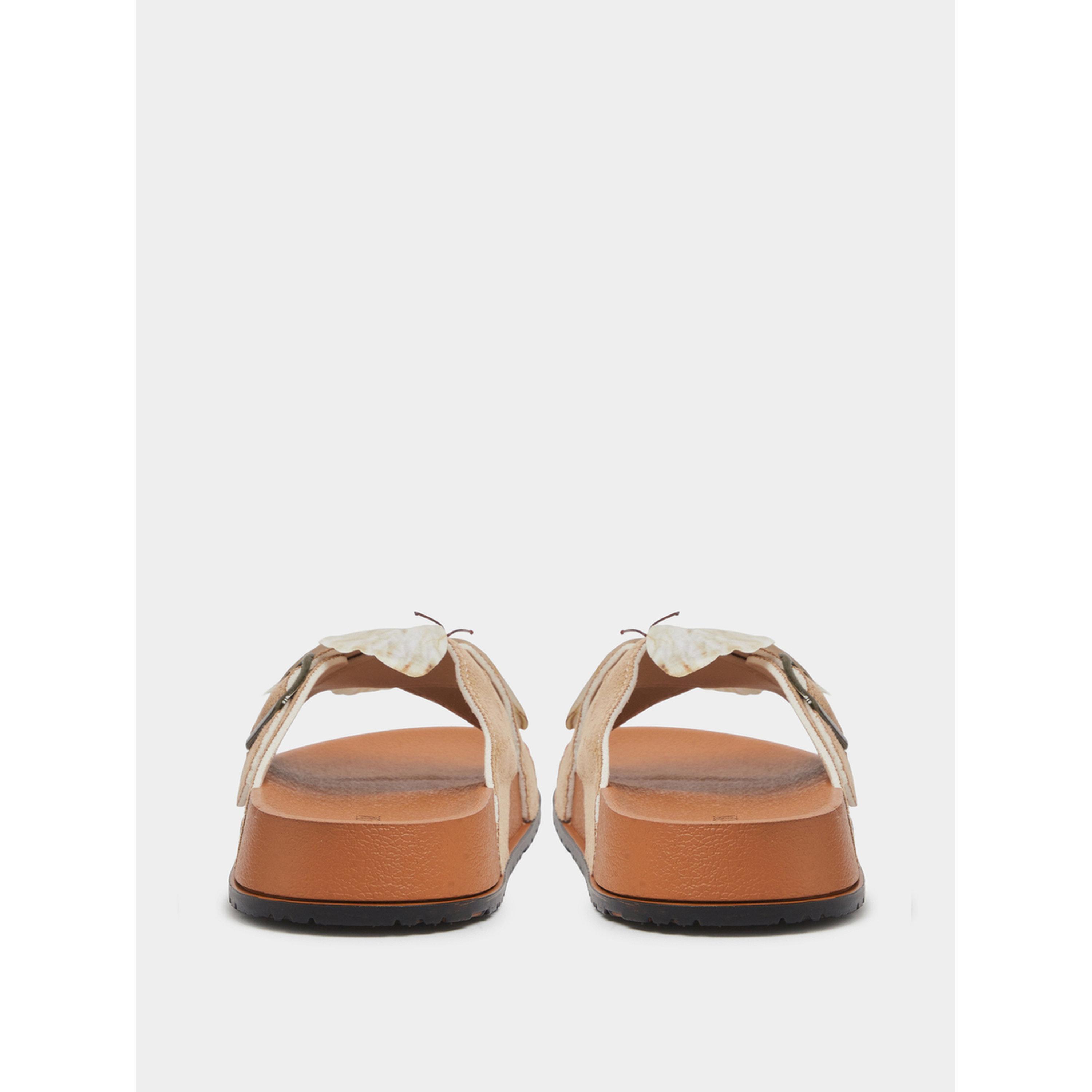 Take Two Beige Butterfly Detail Comfort Sandals-women-shoes-sandals-flats-image-6
