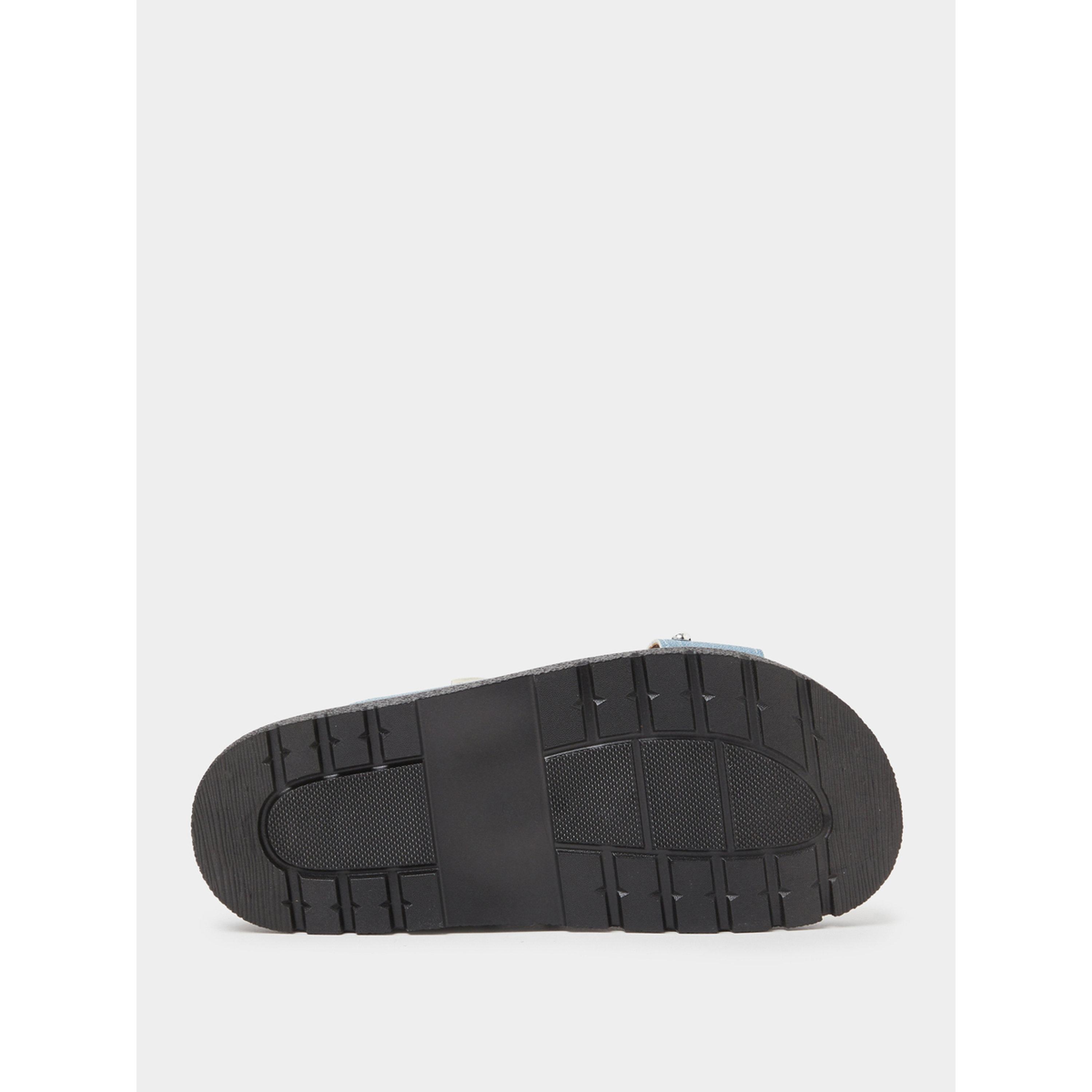 Take Two Blue Studded Strap Flatform Sandals-women-shoes-sandals-flats-image-7