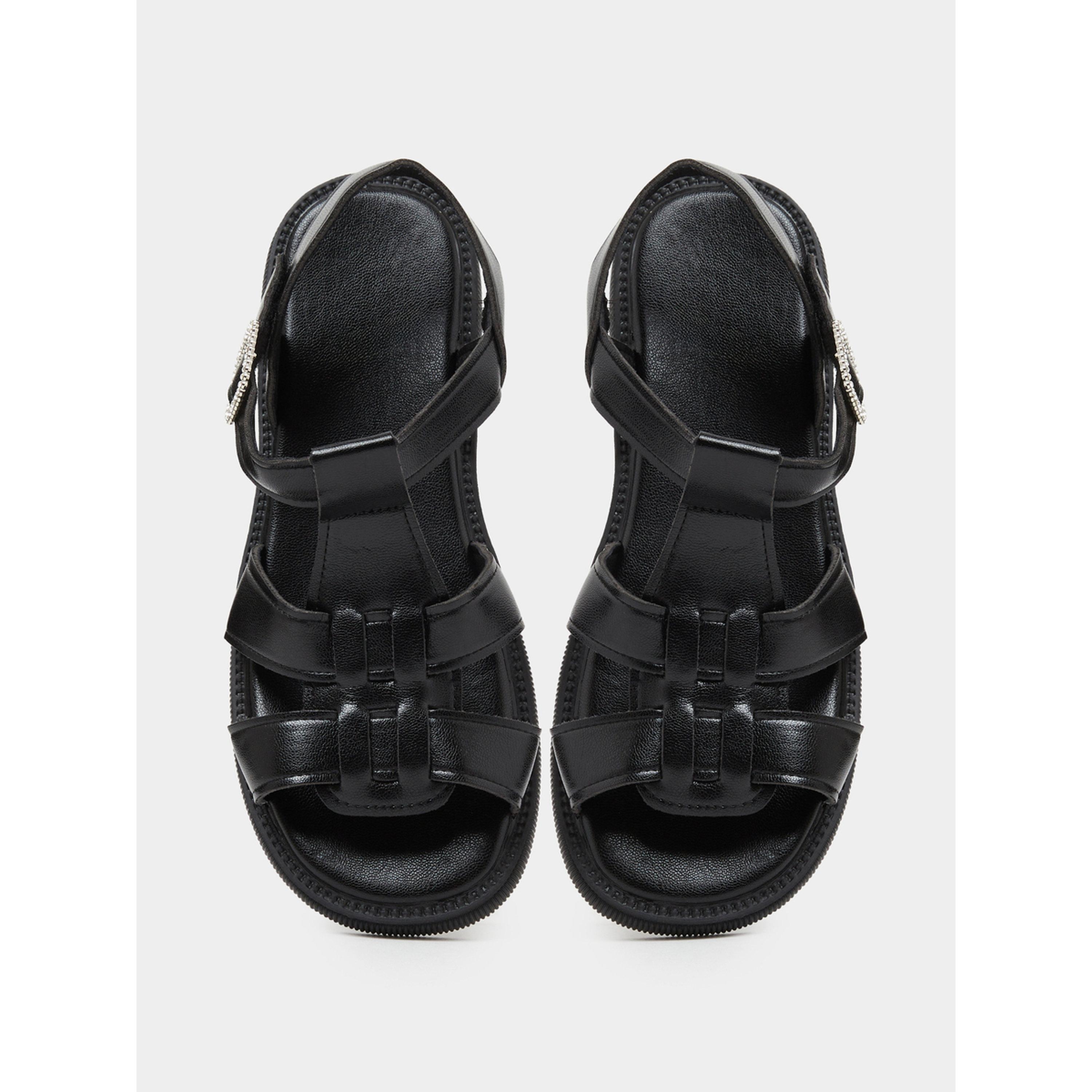 صندل روماني بإبزيم إغلاق-women-shoes-sandals-floaters-image-4