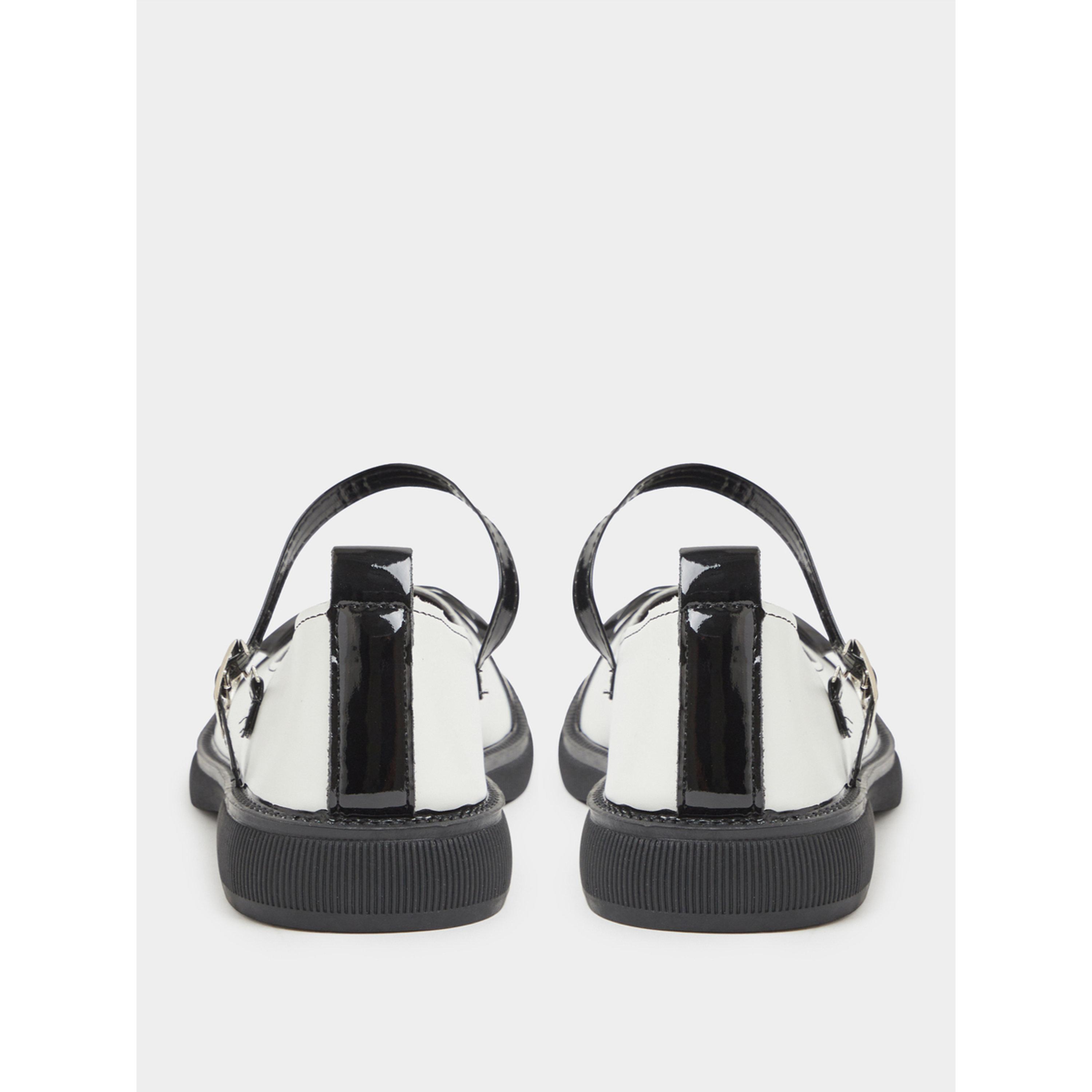 حذاء أبيض ماري جين بلونين وتفاصيل فيونكة-women-shoes-ballerinas-image-6
