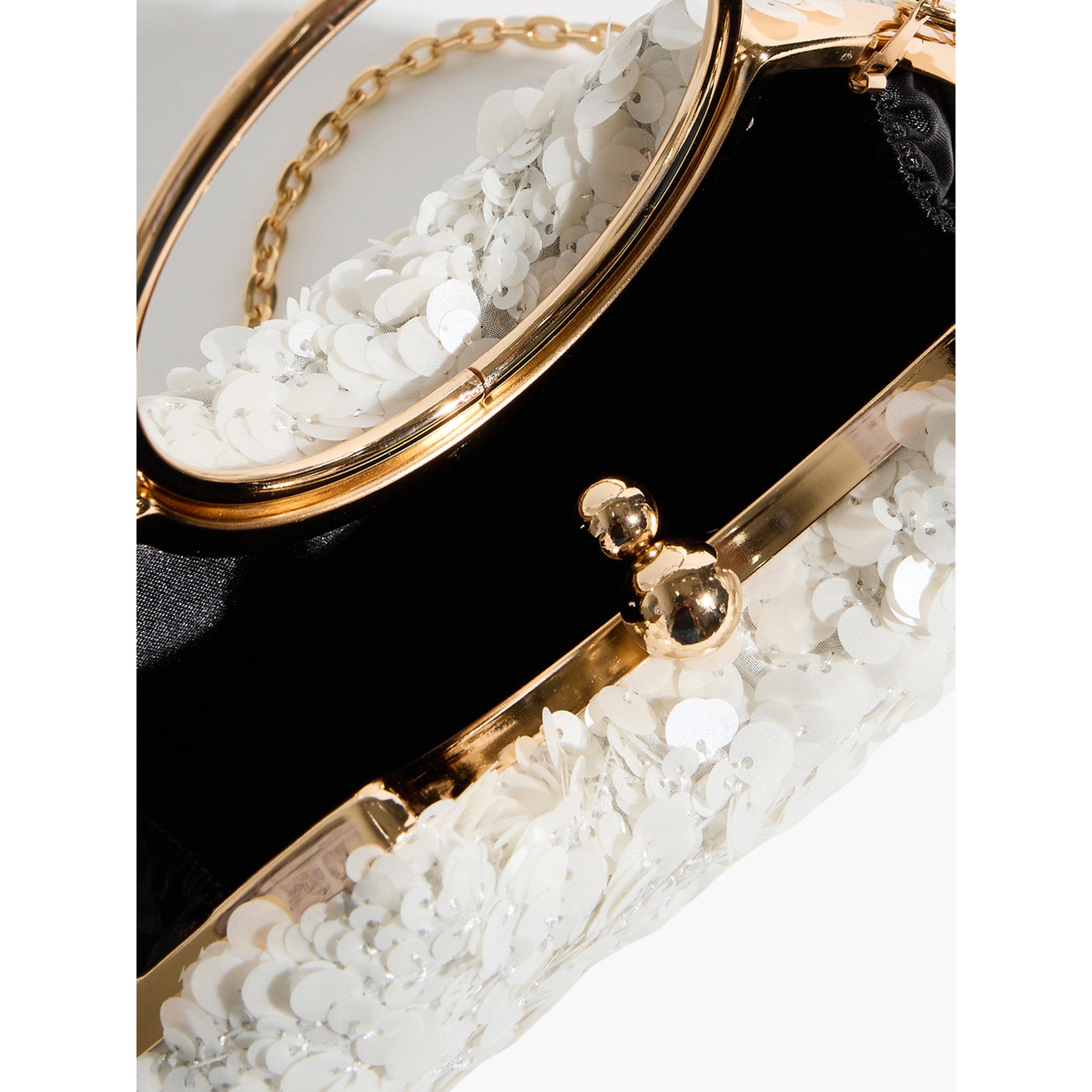 شنطة يد مزينة بالترتر بمقبض حلقة-women-bagsandwallets-handbags-image-4