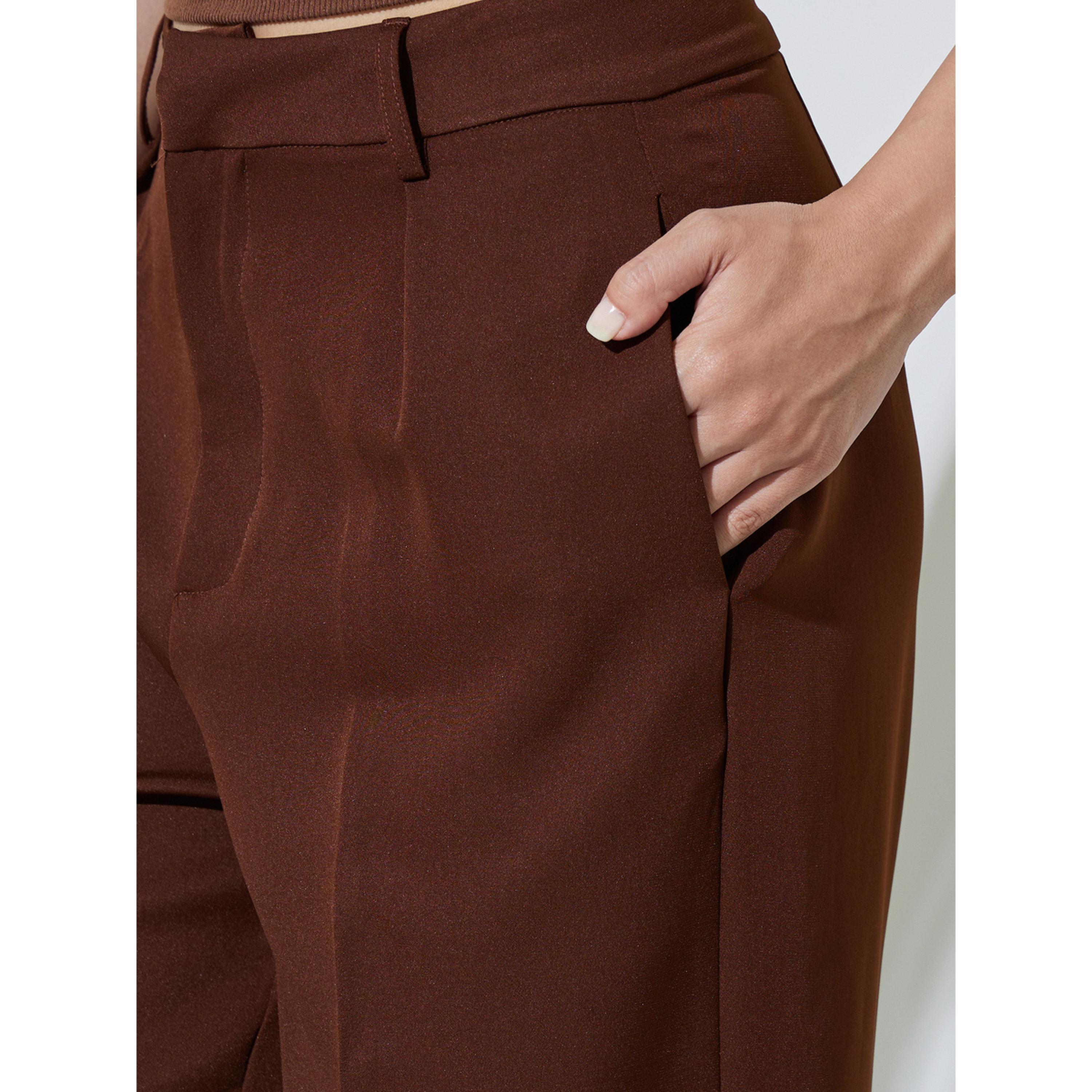 بنطال بني بأرجل واسعة-women-clothing-trousers-image-3
