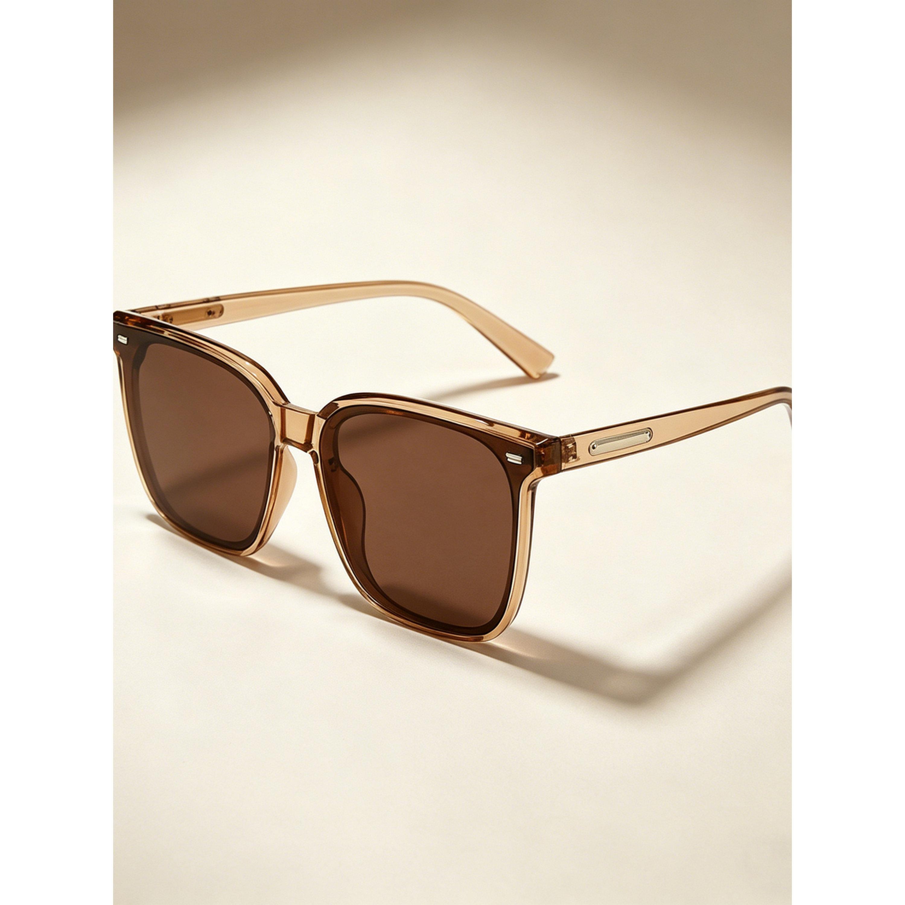 Take Two Brown Wayfarer Sunglasses-women-sunglasses-image-2