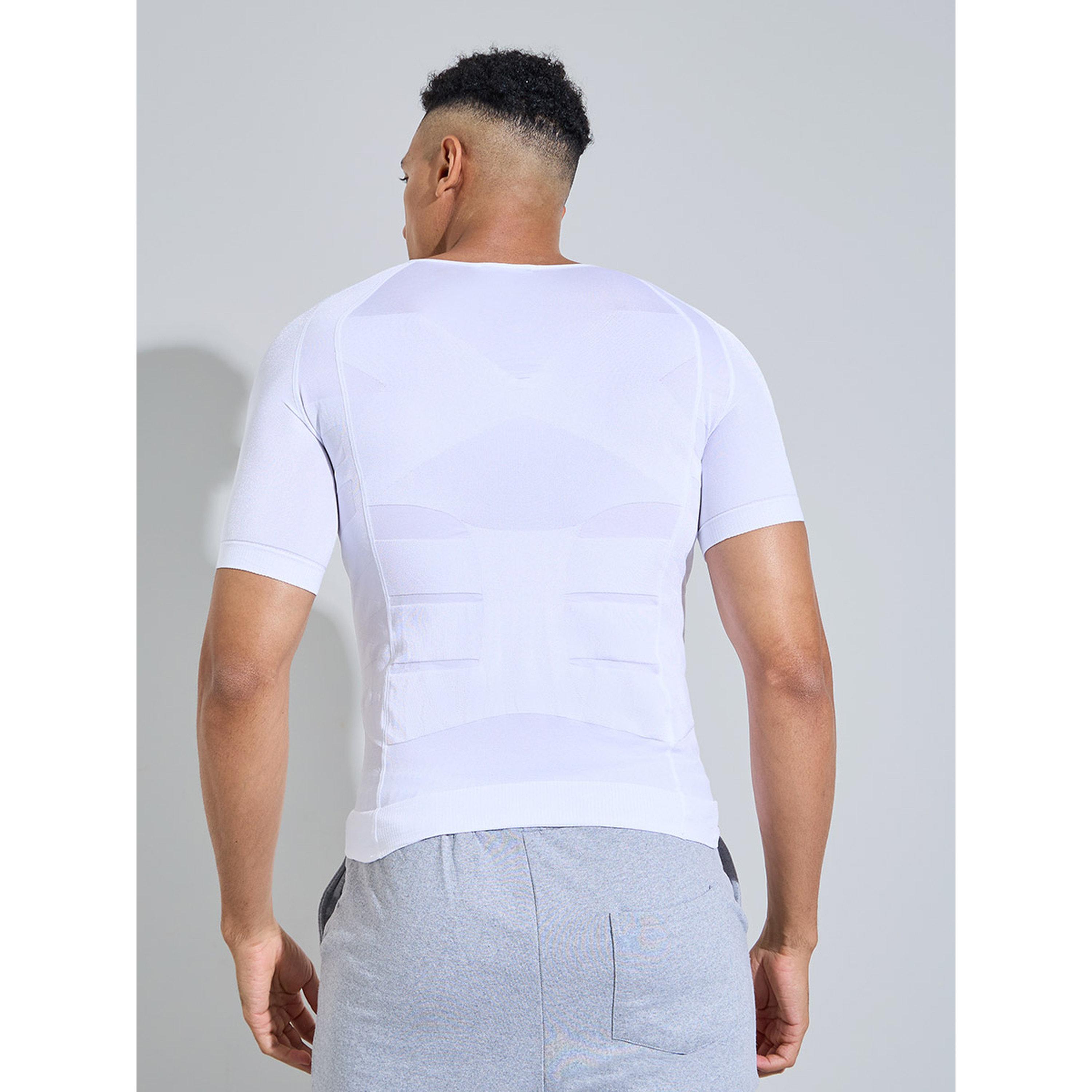 تيشيرت مشد للجسم بلون سادة-men-clothing-sportswearandactivewear-tshirtsandpolos-image-3