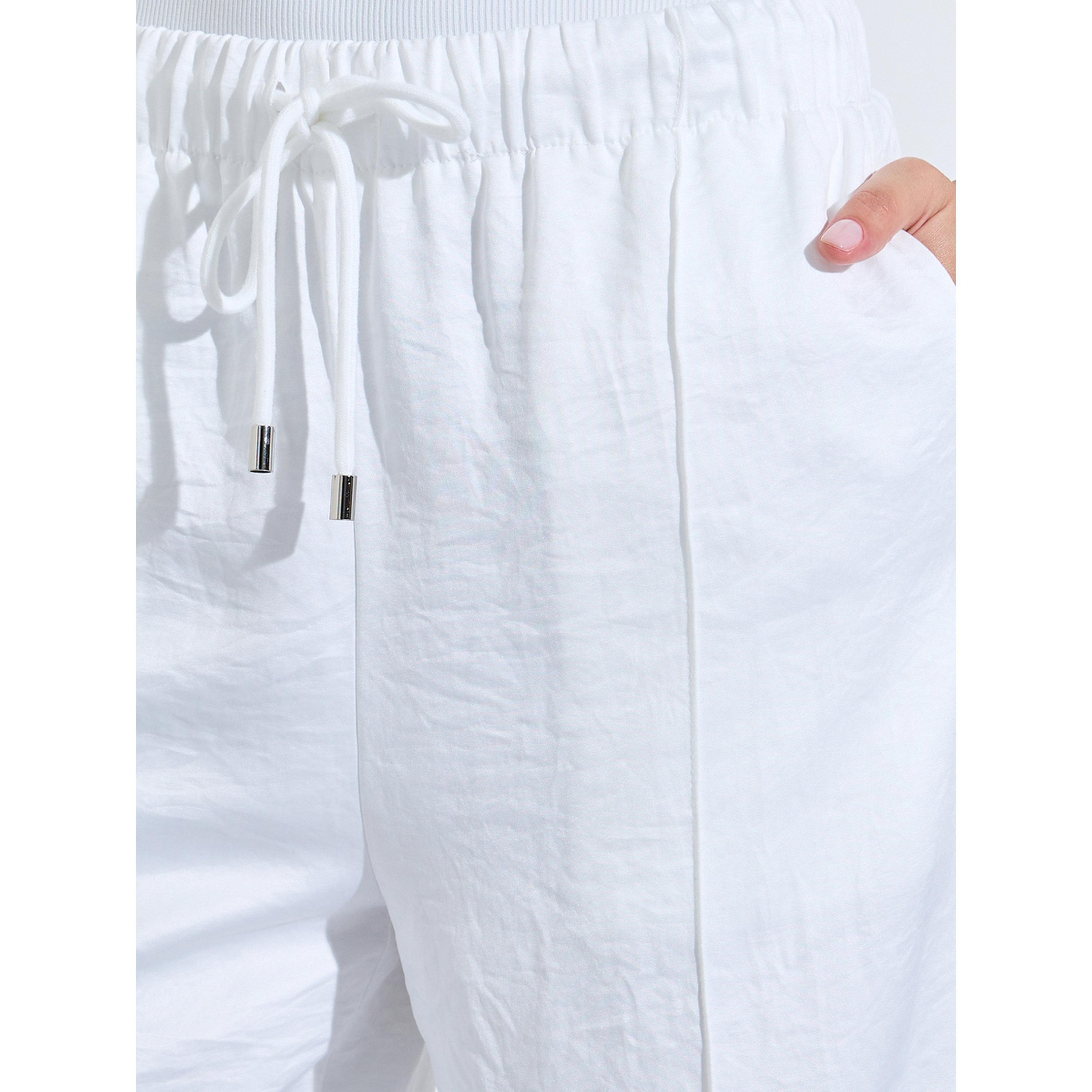 Styli Women's Off-White Wide Leg Lounge Trousers-women-clothing-joggers-image-3
