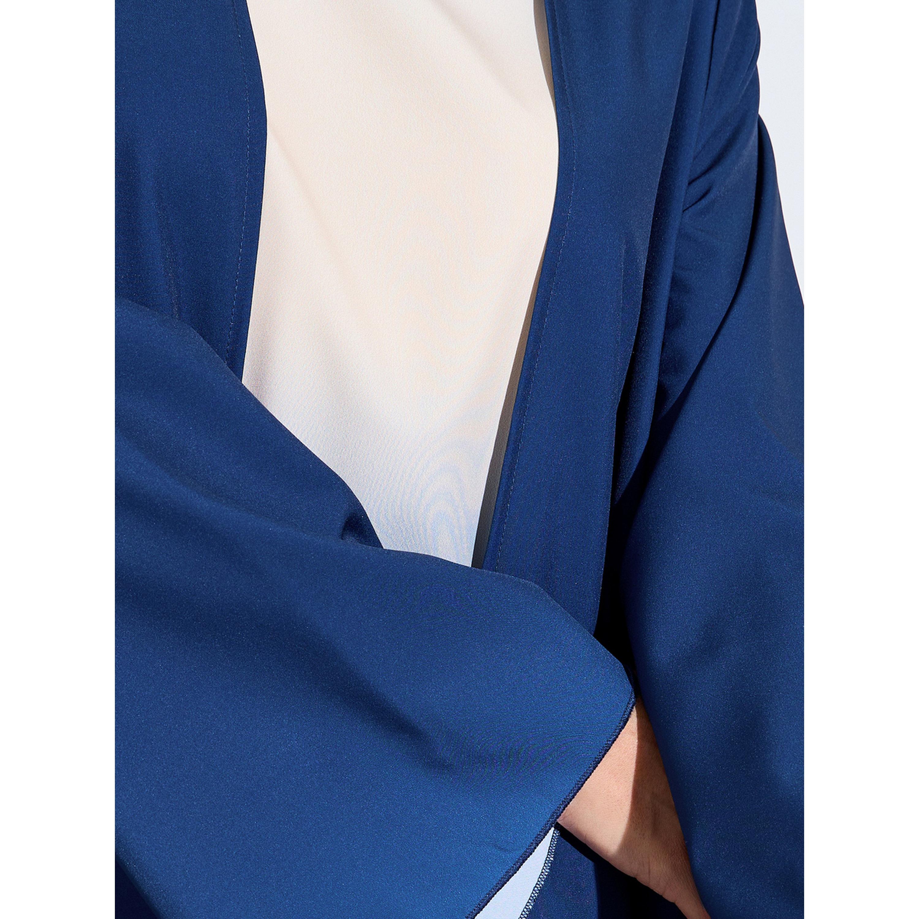 عباية مفتوحة من الأمام بنمط كتل الالوان-women-arabicclothing-abayas-image-4