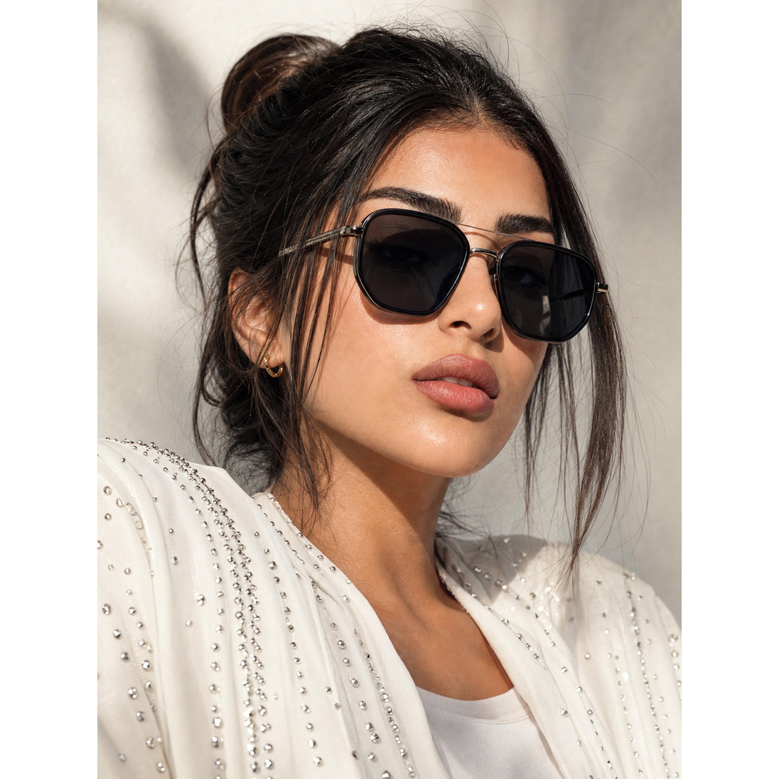 Take Two Black Double Bridge Sunglasses-women-sunglasses-image-4