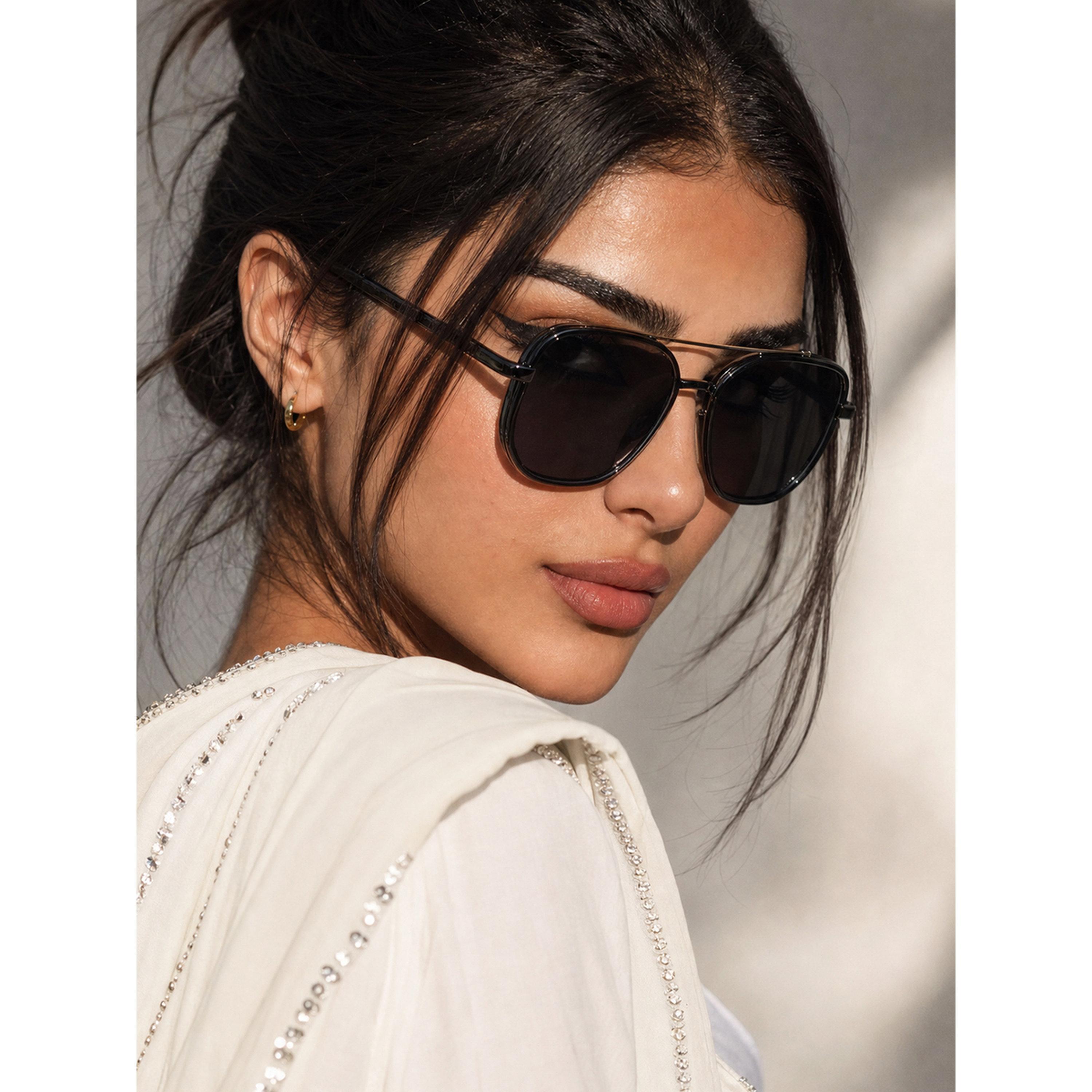 Take Two Black Double Bridge Sunglasses-women-sunglasses-image-6