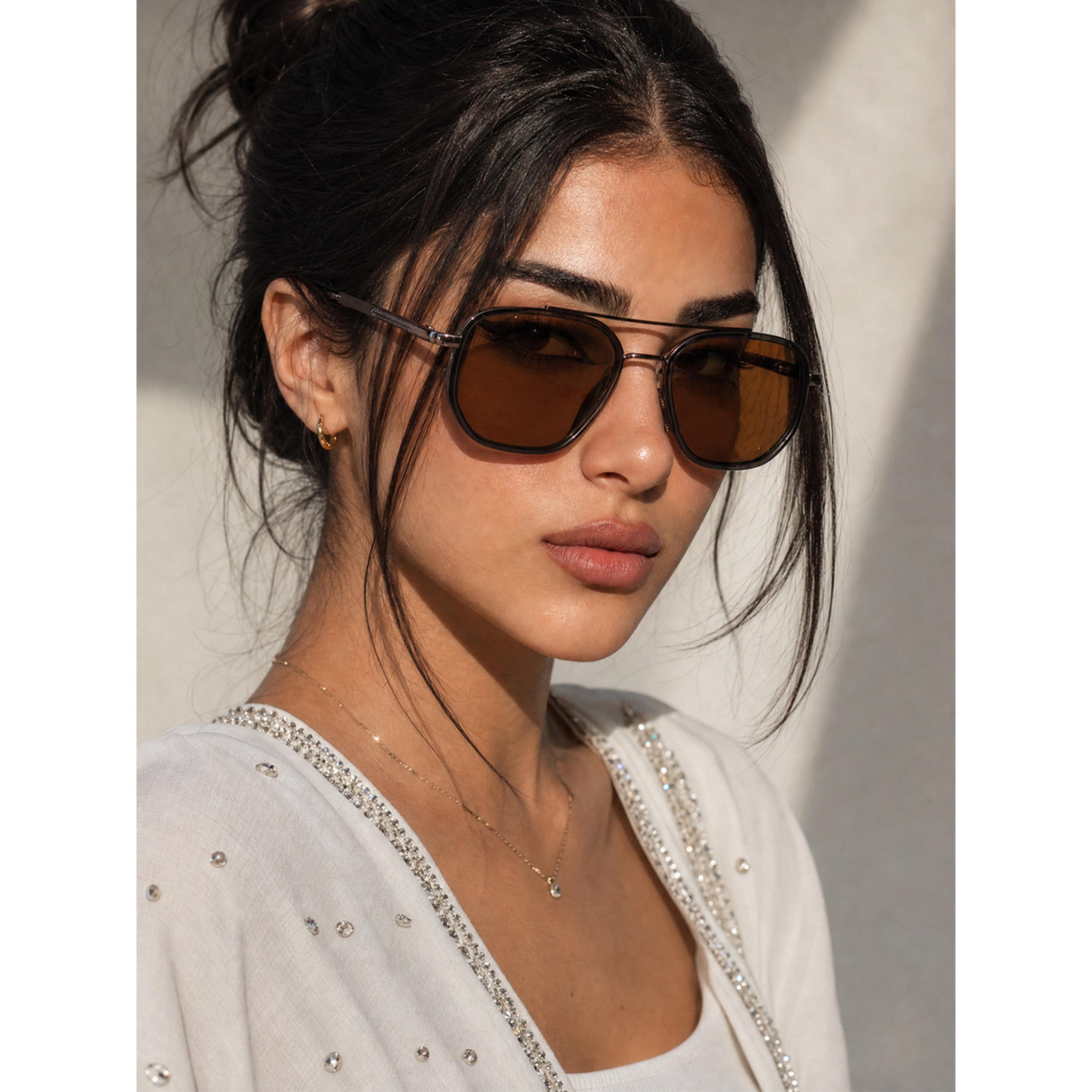 Take Two Black Double Bridge Sunglasses-women-sunglasses-image-6