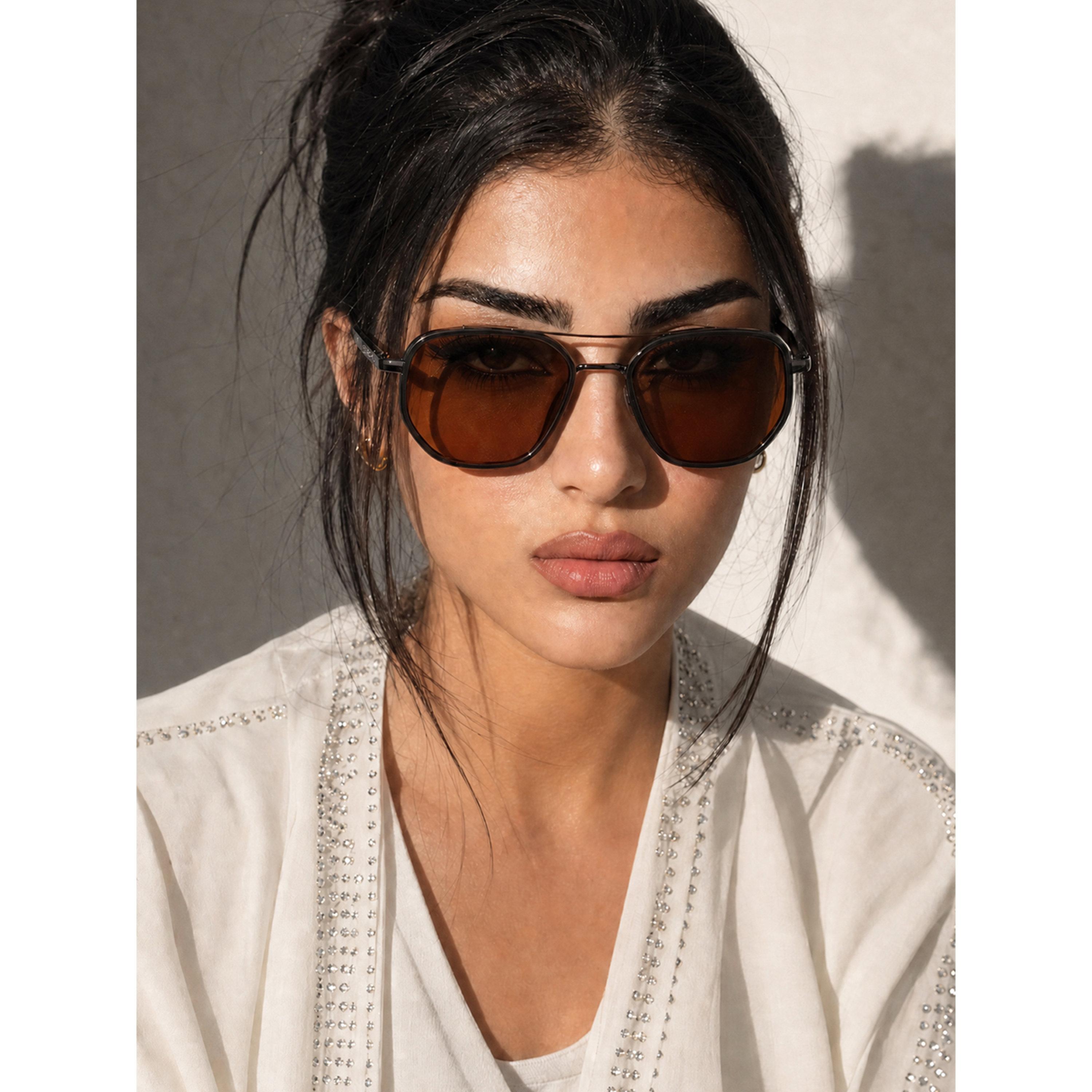 Take Two Black Double Bridge Sunglasses-women-sunglasses-image-7