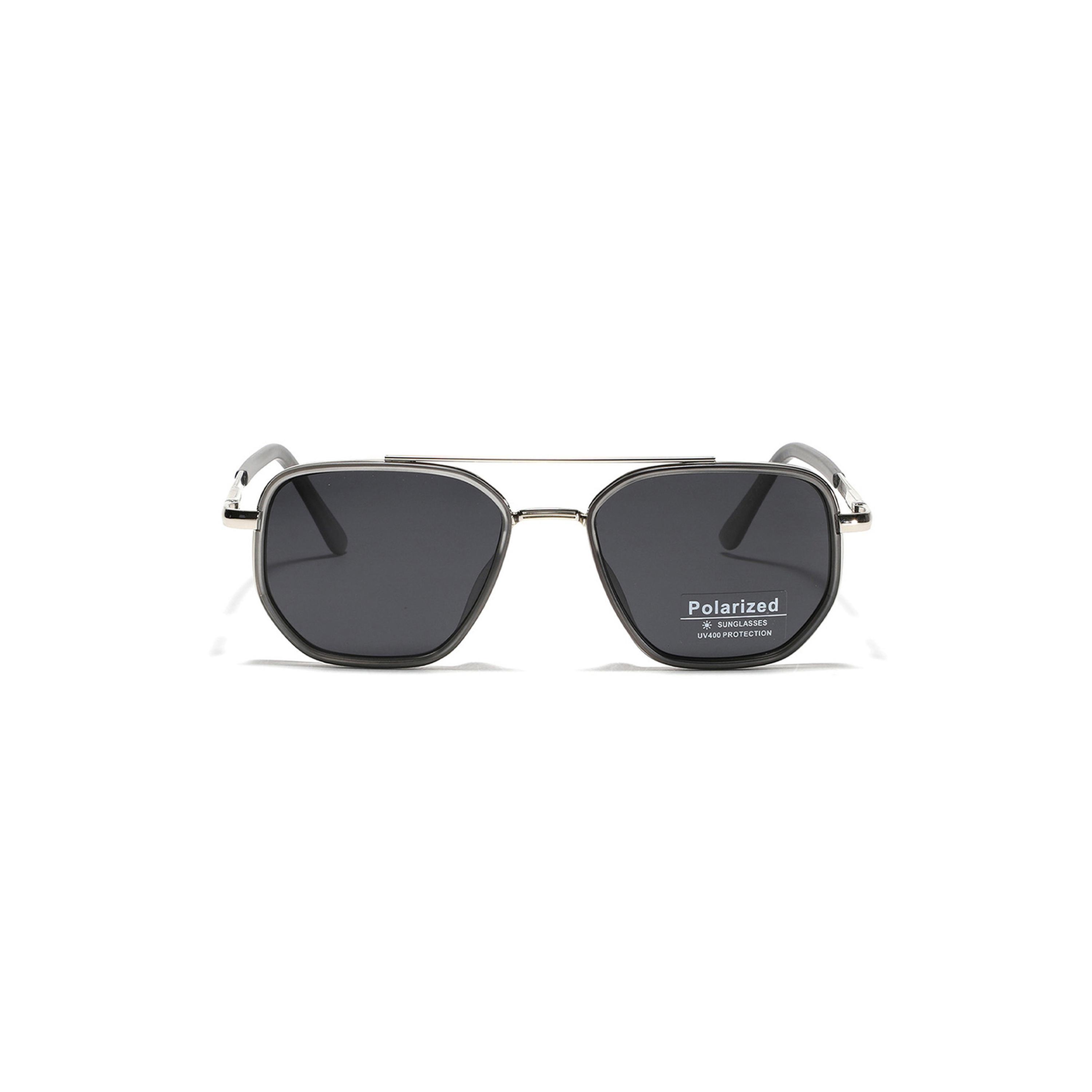Take Two Geometric Silver Sunglasses-women-sunglasses-image-2