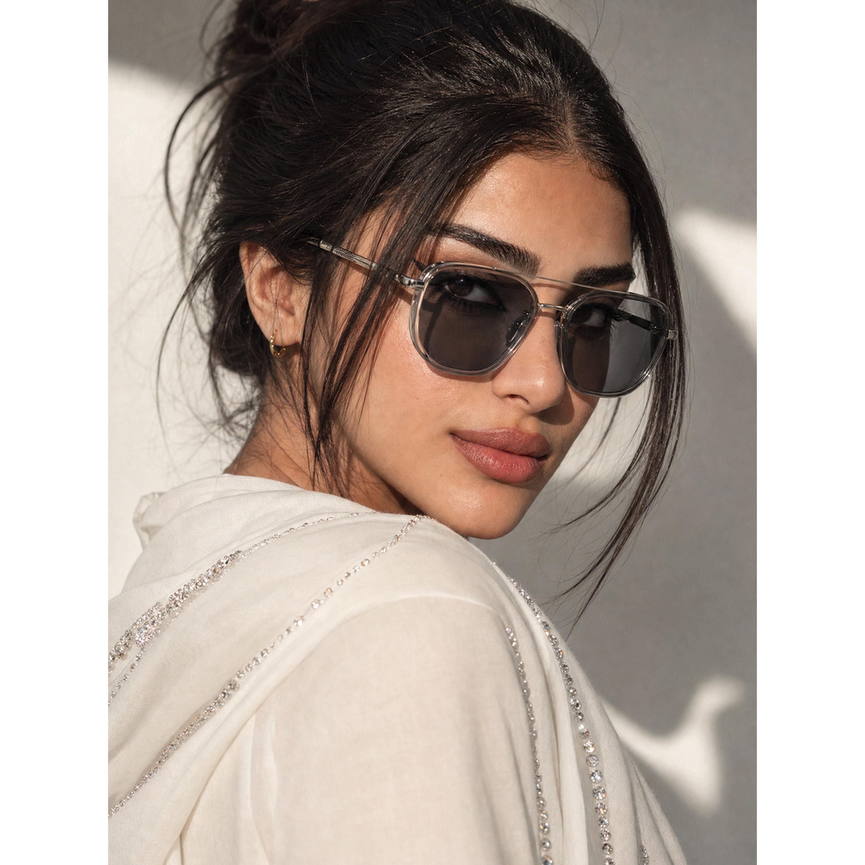 Take Two Geometric Silver Sunglasses-women-sunglasses-image-6