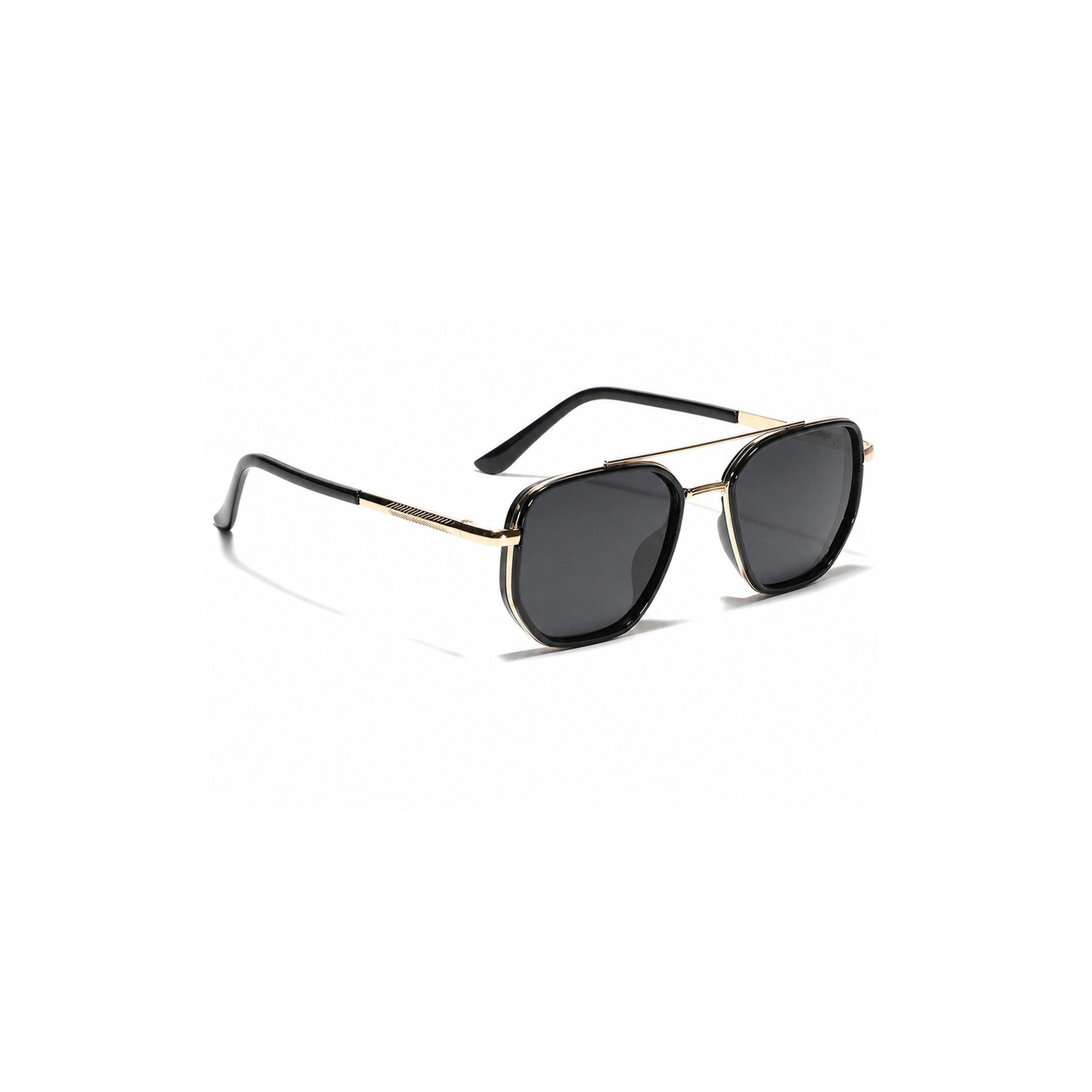 Take Two Gold Double Bridge Polarized Sunglasses-women-sunglasses-image-1