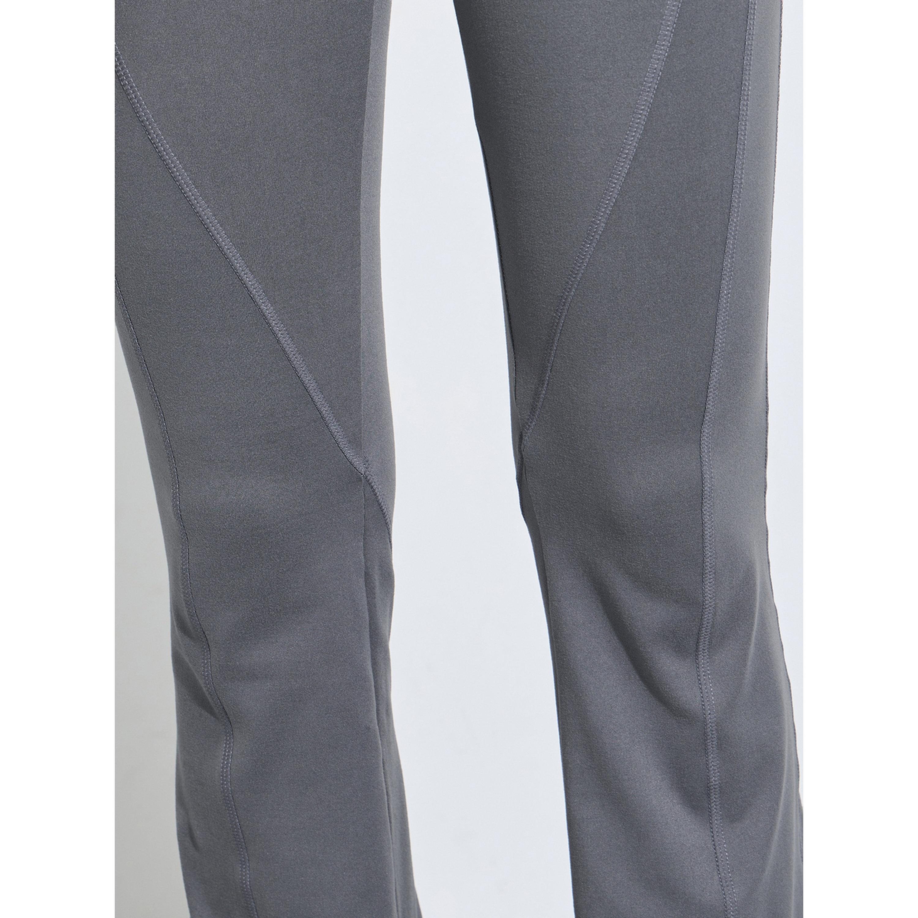 Styli Charcoal Contour Stitch Detail Flared Leggings-women-clothing-sportswearandactivewear-bottoms-leggings-image-4