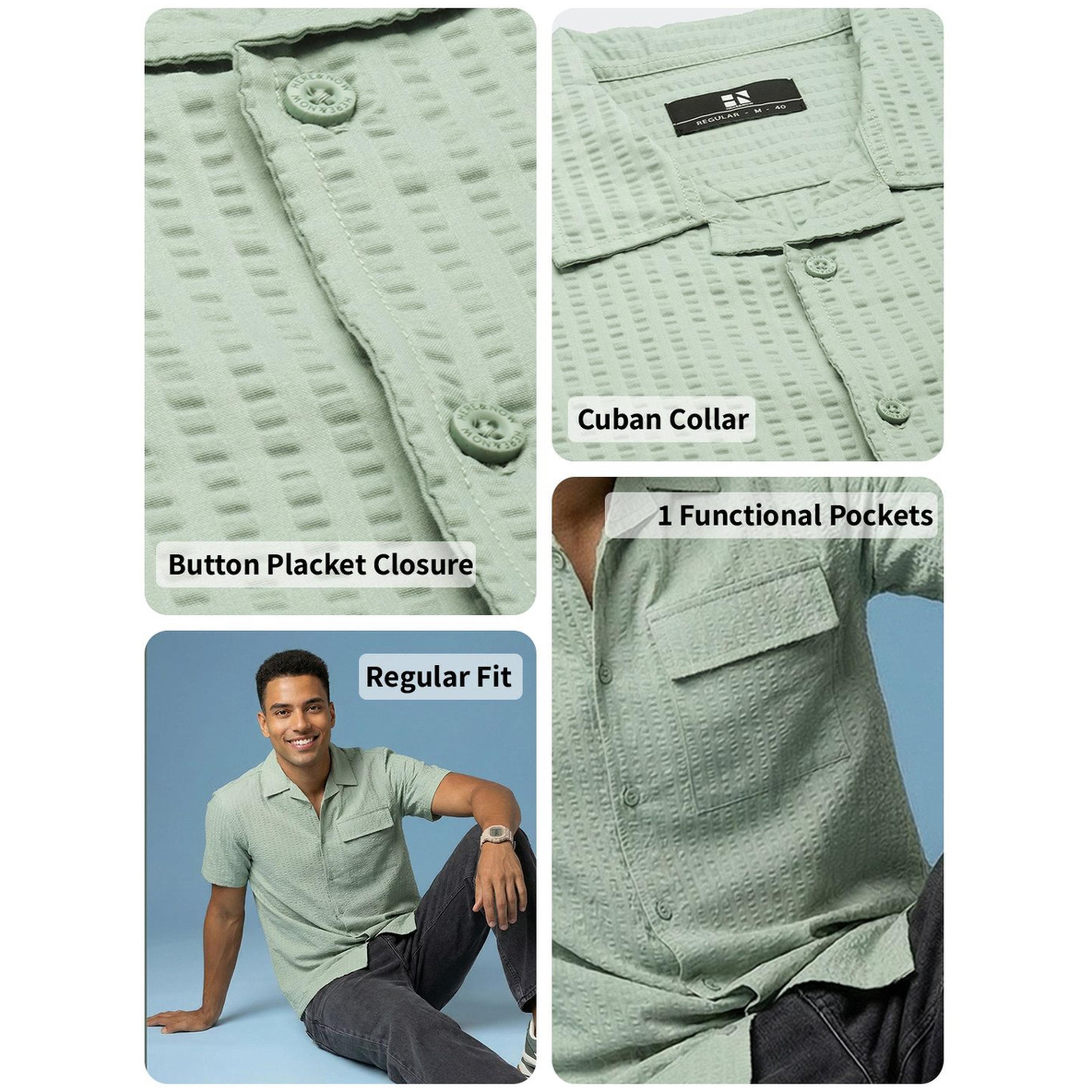 قميص كاجوال سيرساكر للرجال-men-clothing-shirts-image-5