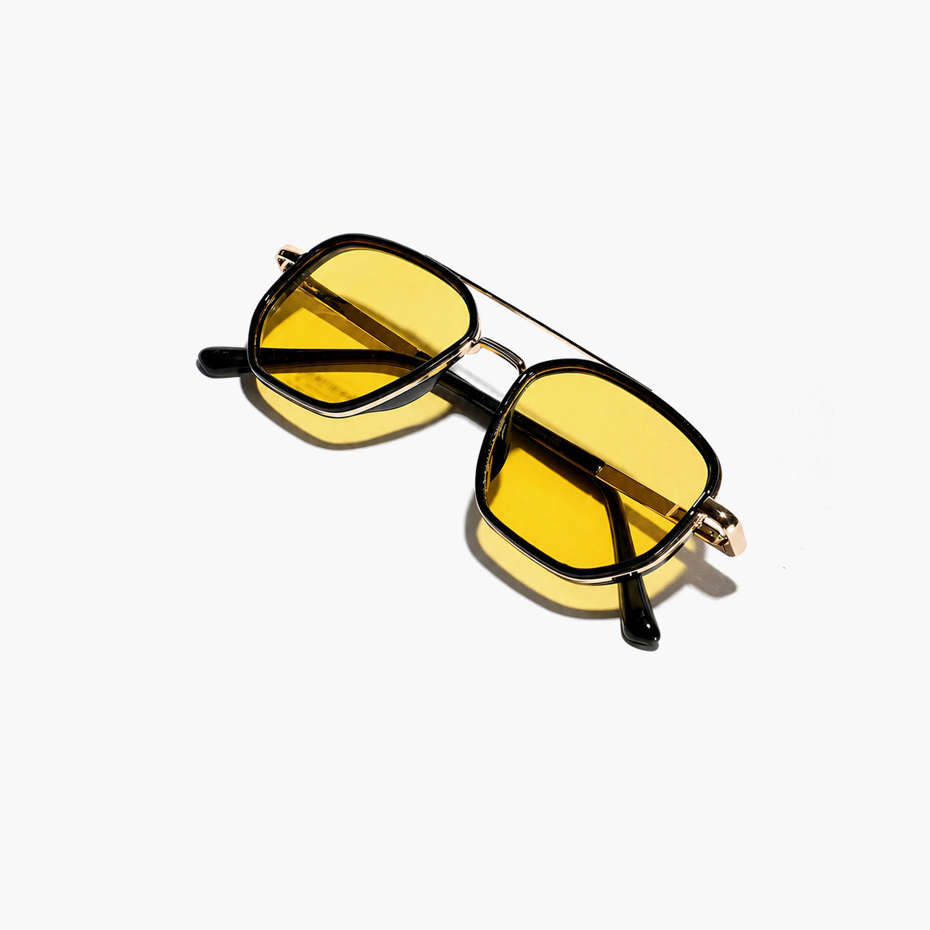 Take Two Golden Double Bridge Fashion Sunglasses-women-sunglasses-image-6