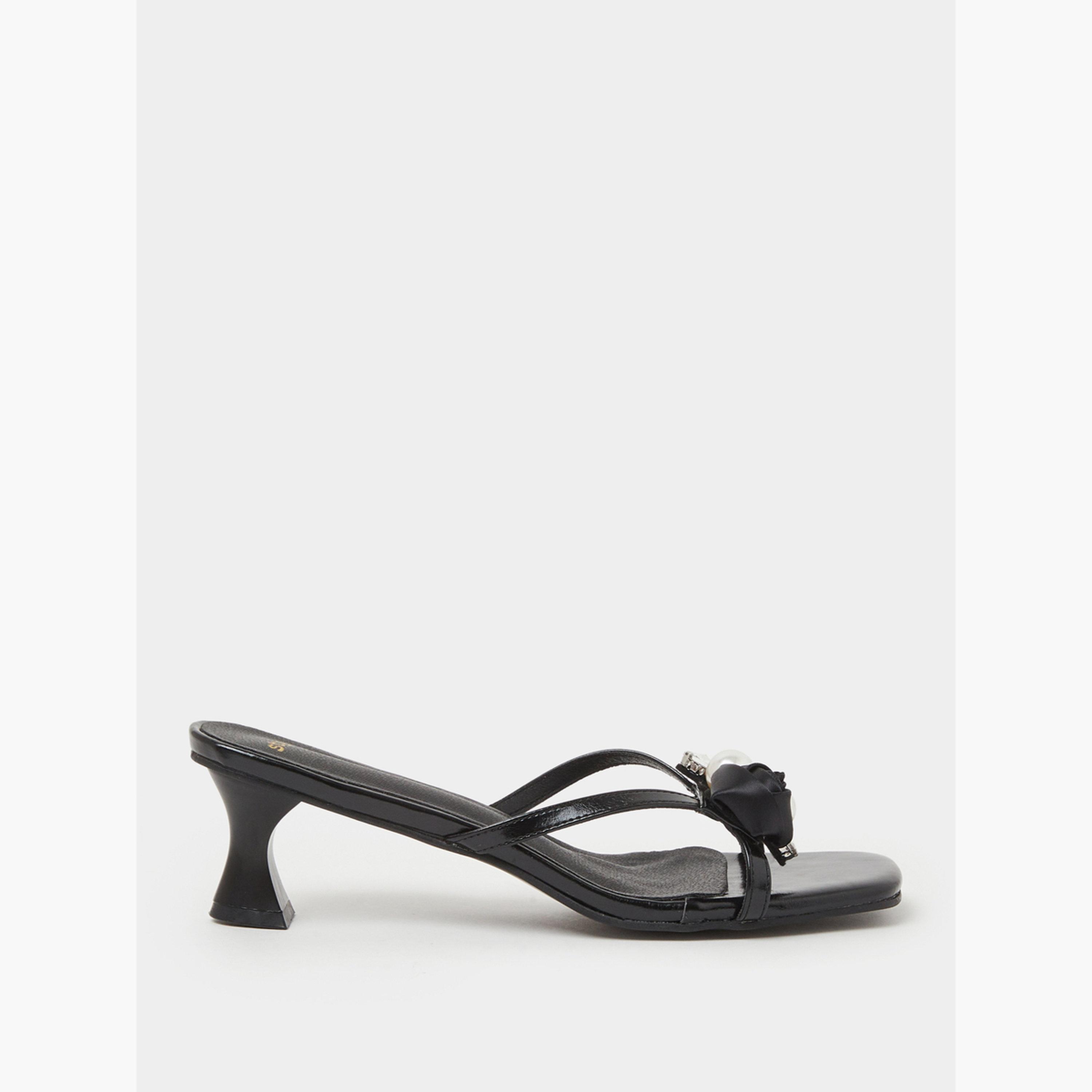 حذاء ميولز بكعب صغير ومزين باللؤلؤ-women-shoes-sandals-heeled-image-2